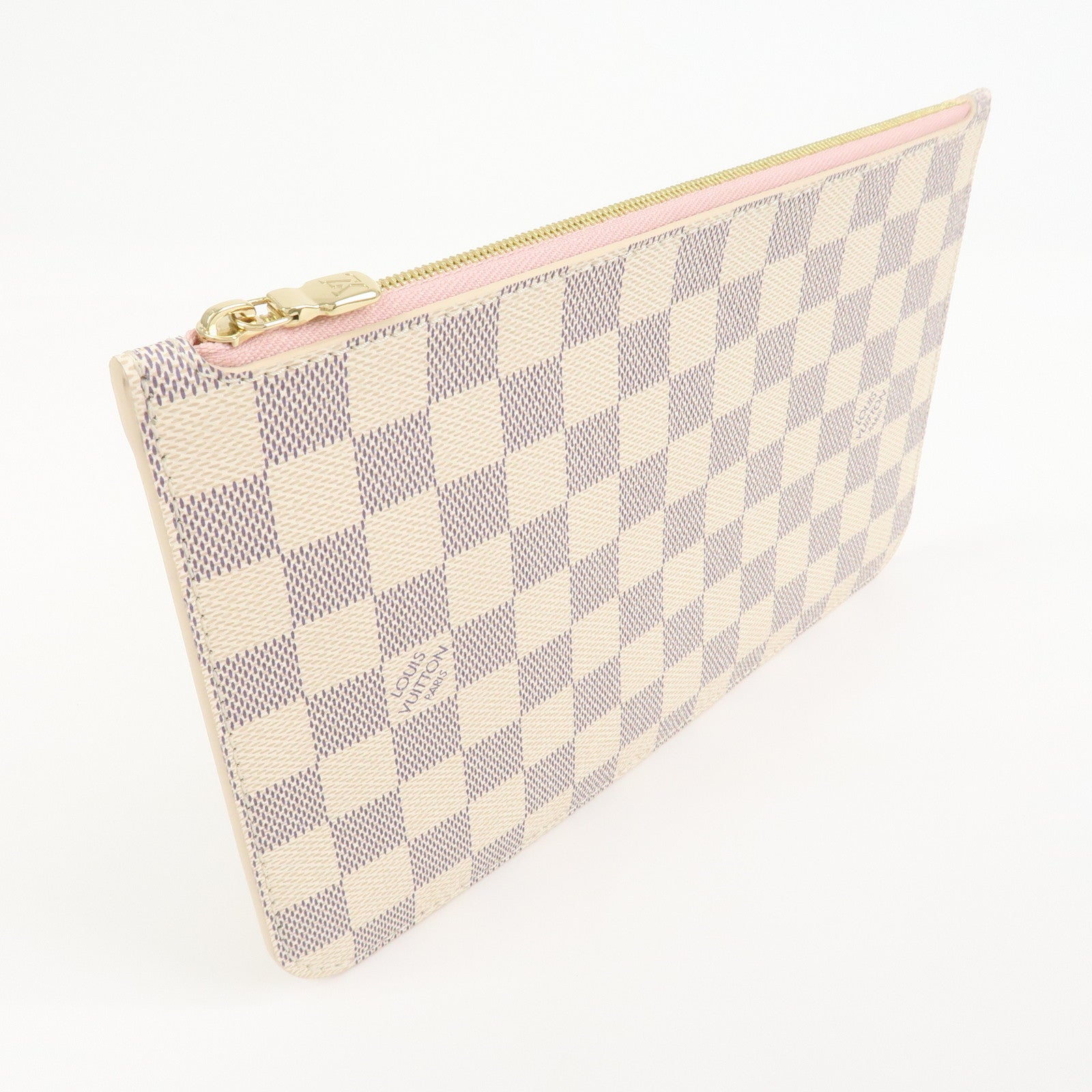 Louis Vuitton Damier Azur Canvas Pouch for Neverfull MM Tote Bag