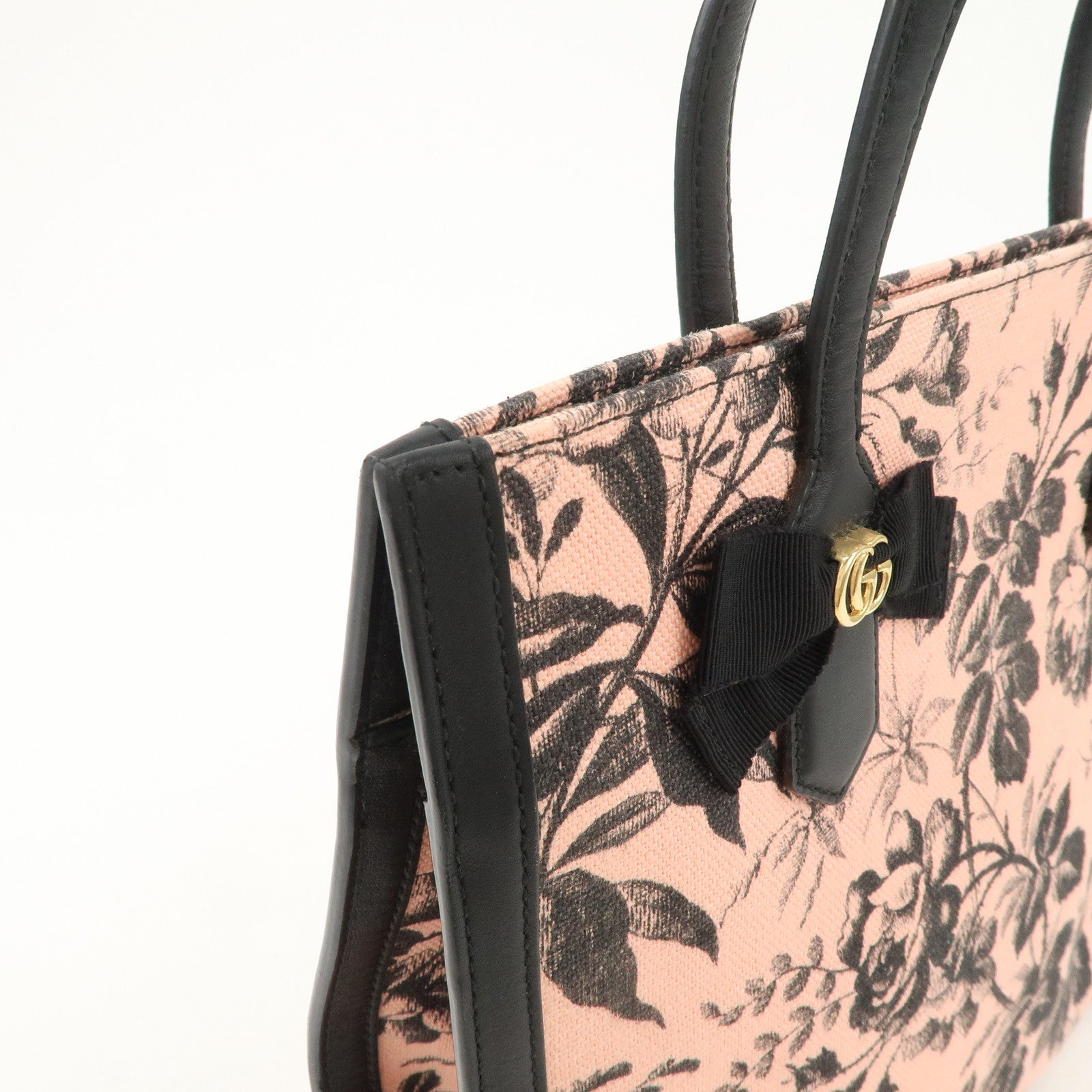 GUCCI GG Ribbon Herbarium Japan Limited Canvas Tote Bag 432684