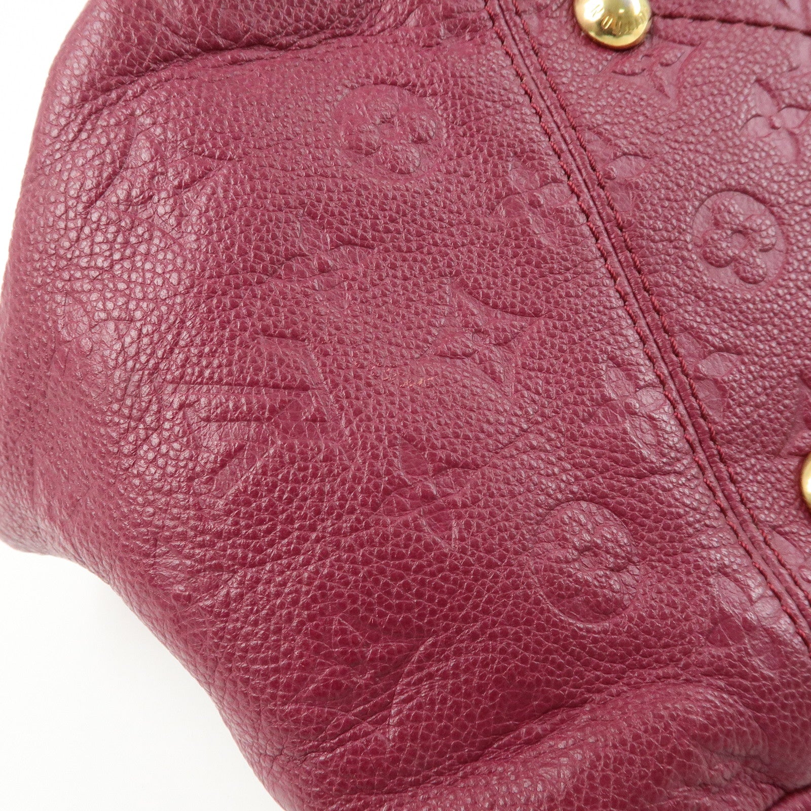 Louis Vuitton Monogram Empreinte Empreinte Leather MM Aurore M94047