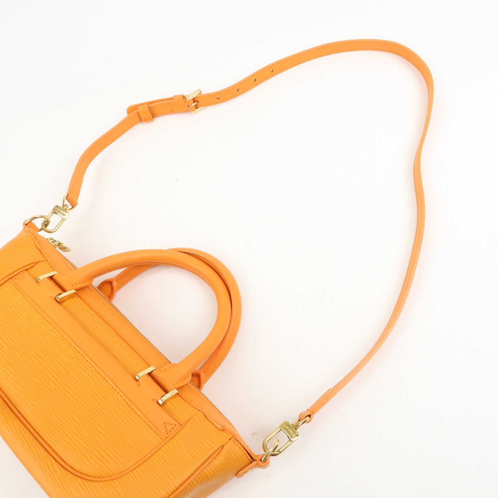 Louis Vuitton Epi Danura PM 2Way Bag Hand Bag Mandarin M5891H