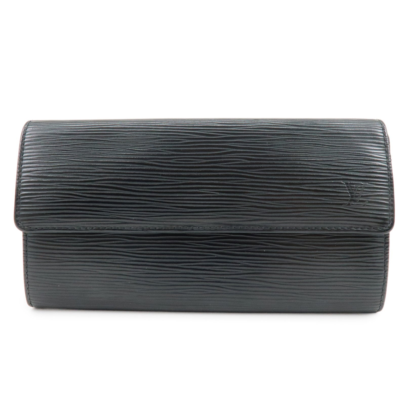 Louis Vuitton Epi Portefeuille Sarah Wallet Noir Black M63742