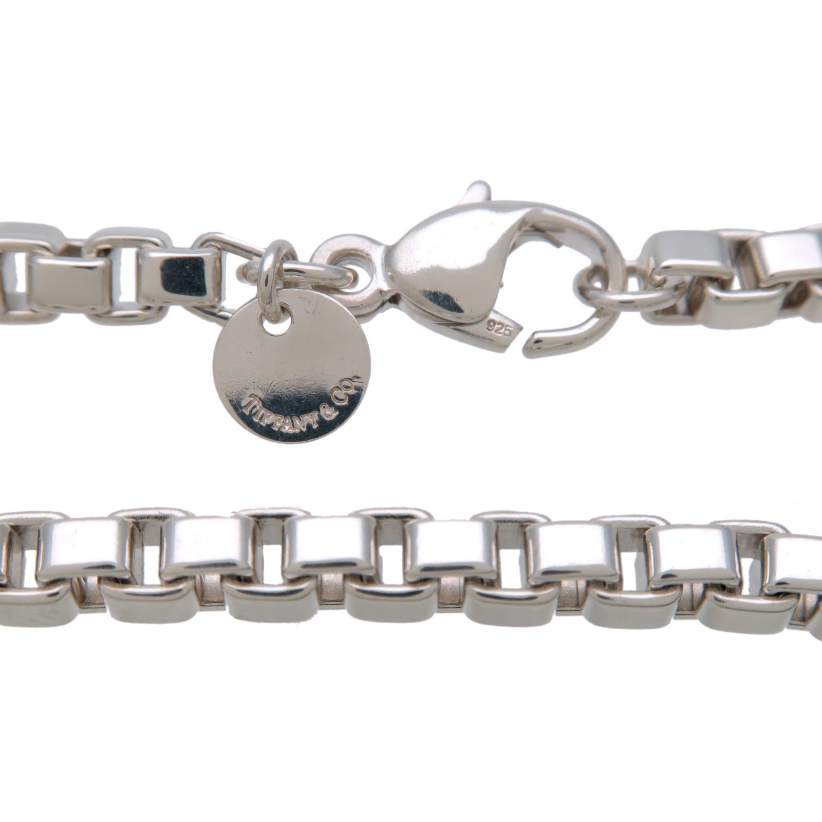 Tiffany&Co. Venetian Link Bracelet SV925 Silver