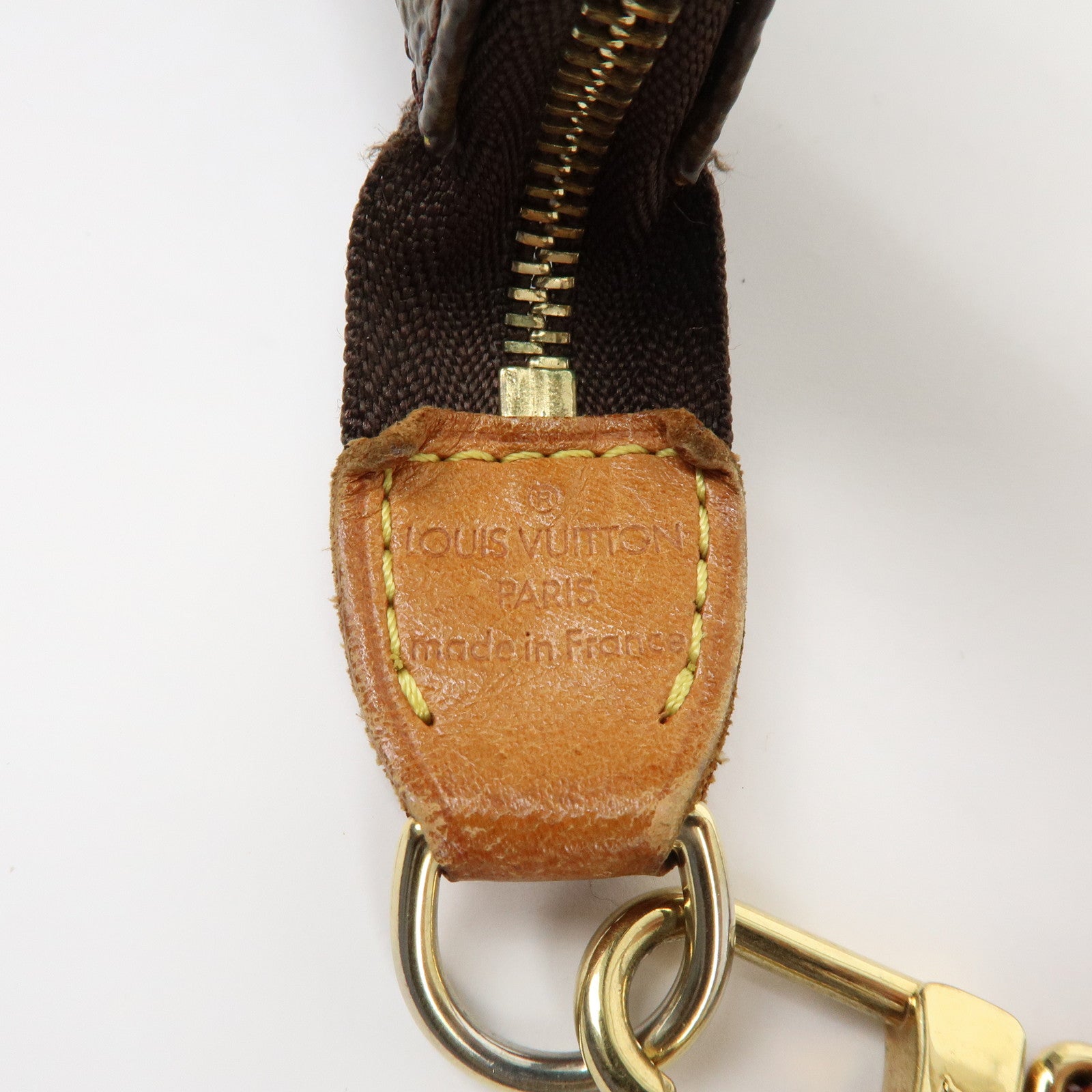 Louis Vuitton Monogram Pochette Accessoires Pouch Hand Bag M51980