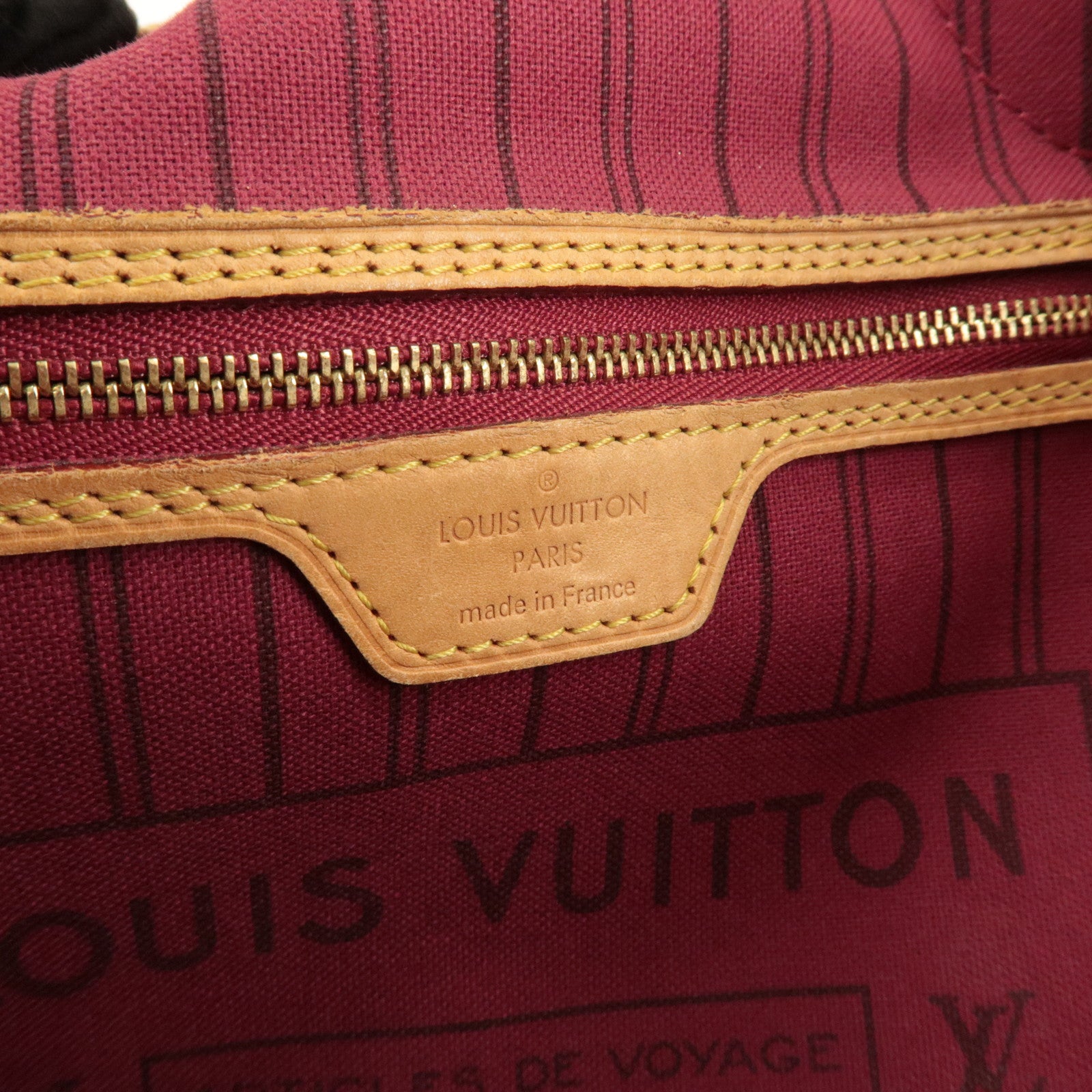 Louis Vuitton Monogram Neverfull PM Tote Bag Brown M41245 Used