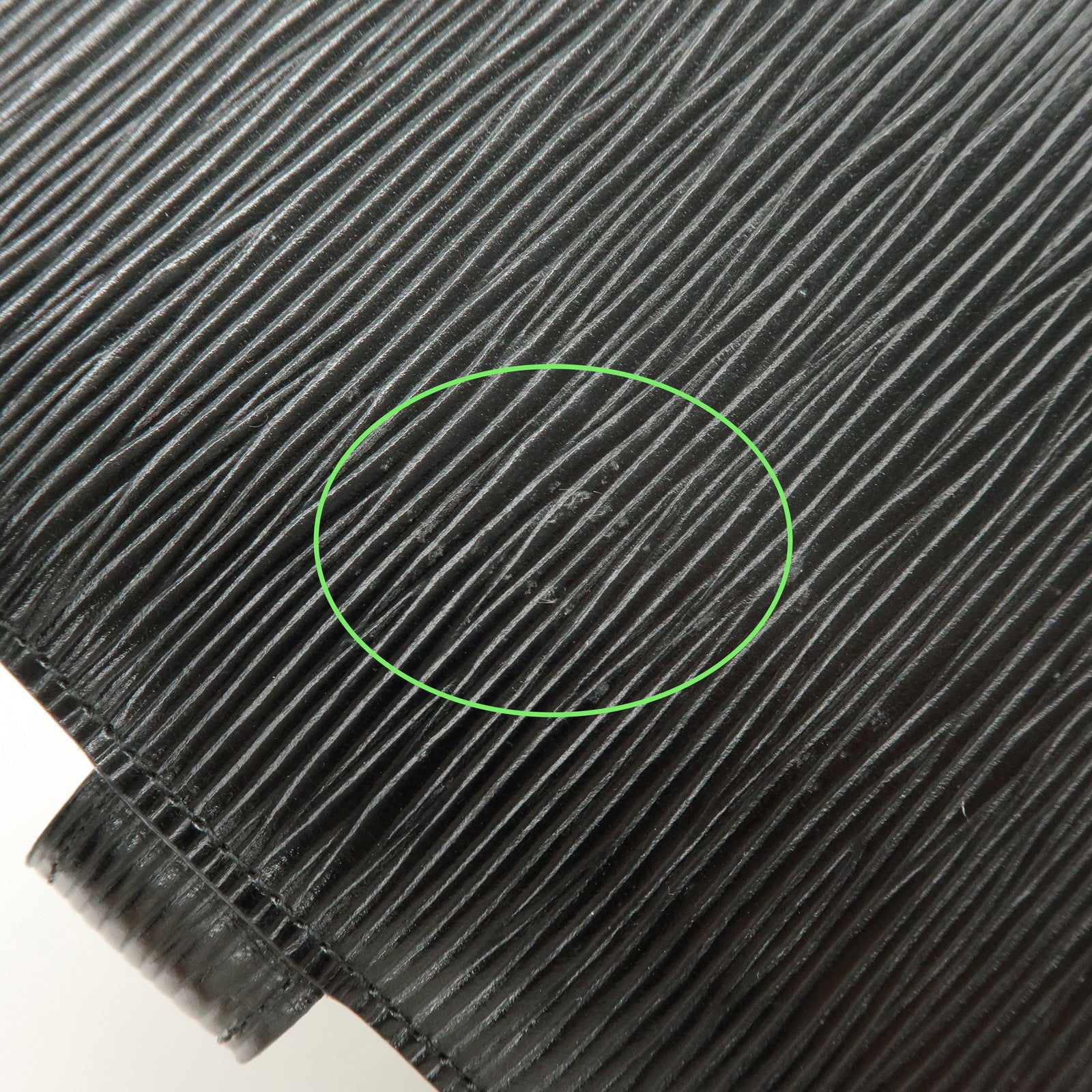 Louis Vuitton Epi Leather Agenda MM Planner Cover Noir Black R20042