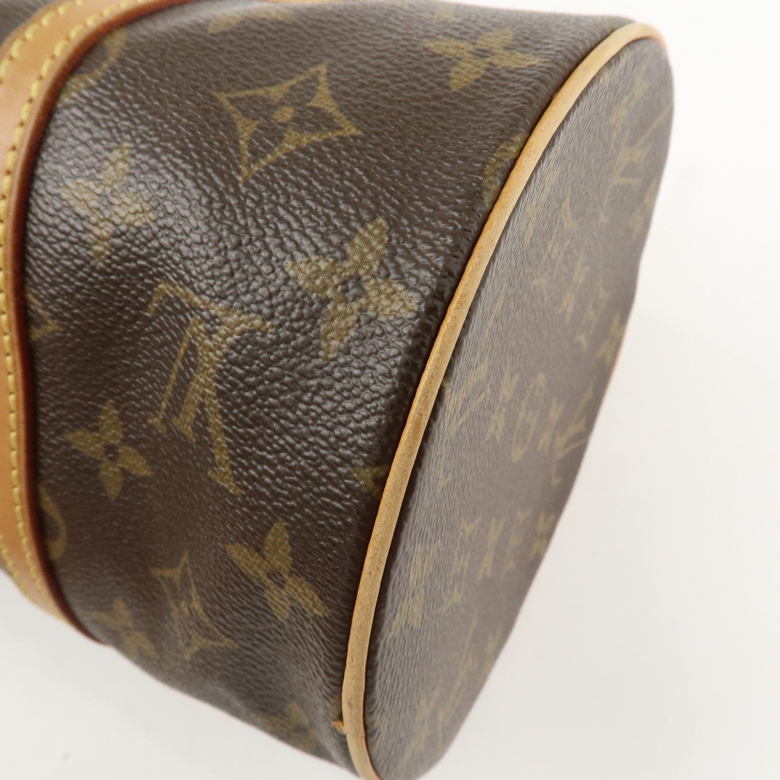 Louis Vuitton Monogram Papillon 30 Hand Bag New Style Brown M51385