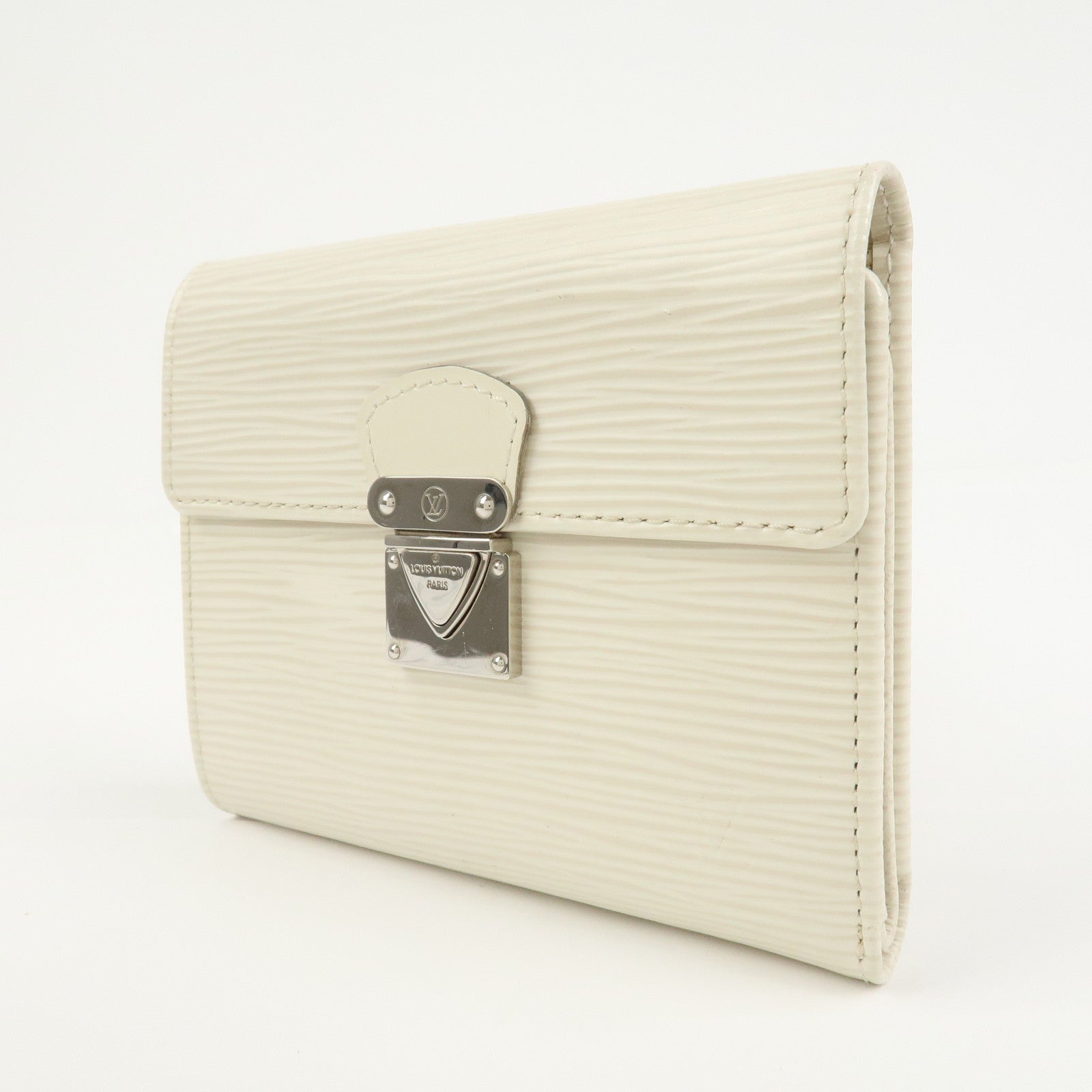 LLouis Vuitton Epi Portefeuille Koala Compact Wallet Ivoire M5801J