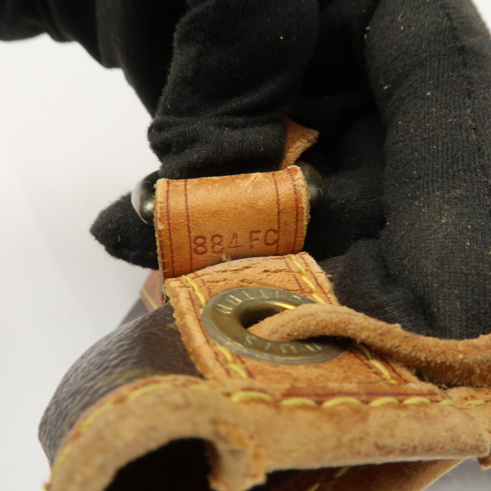 Louis Vuitton Monogram Petit Noe Shoulder Bag Brown M42226