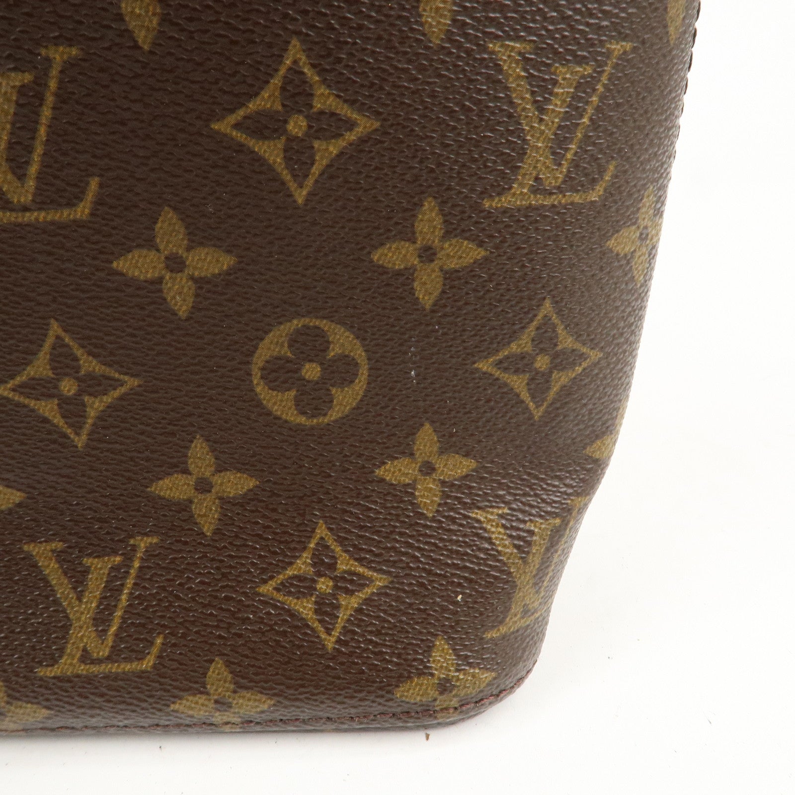 Louis Vuitton Monogram Luco Tote Bag Hand Bag Brown M51155