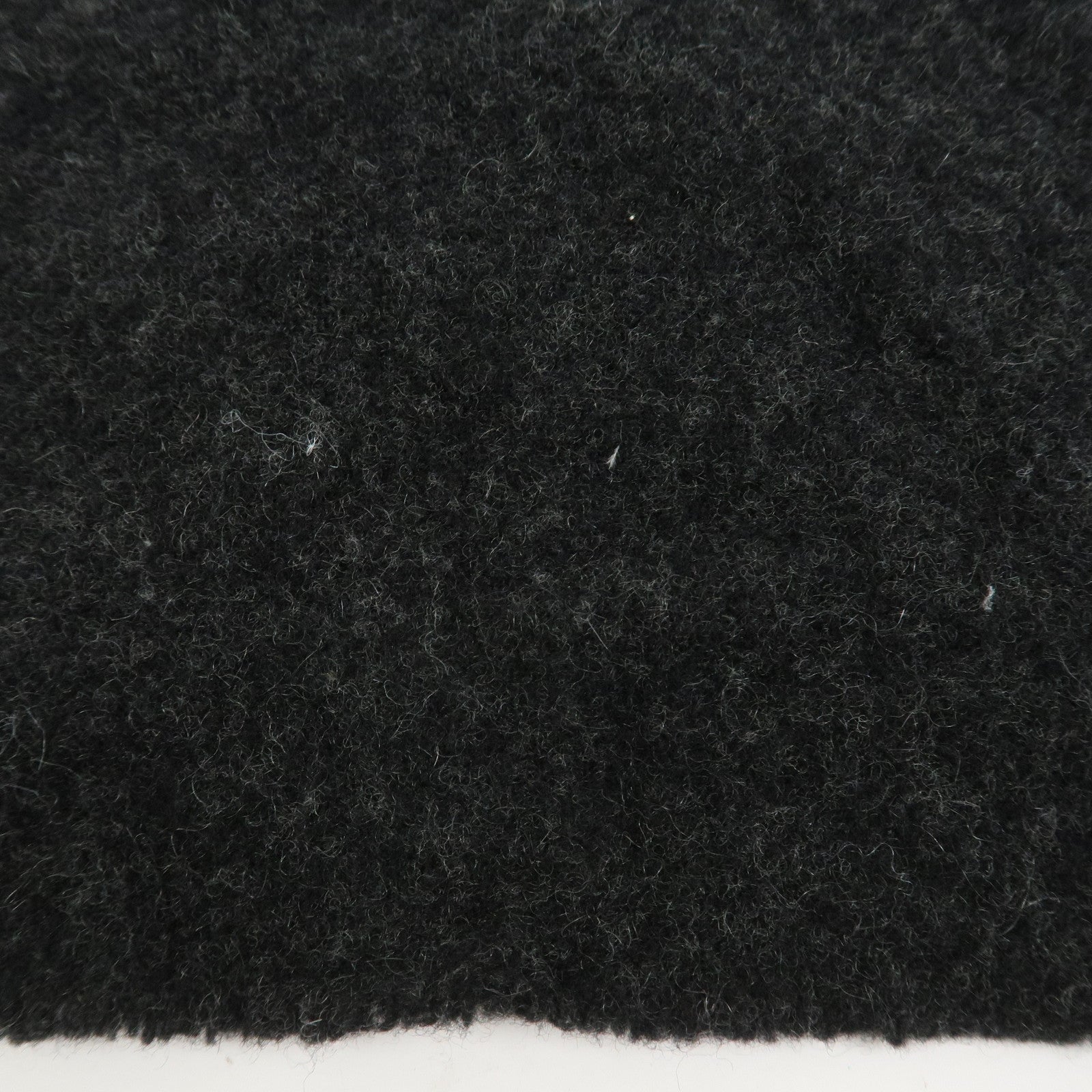 Christian Dior Logo Wool Cashmere Scarf Black Gray