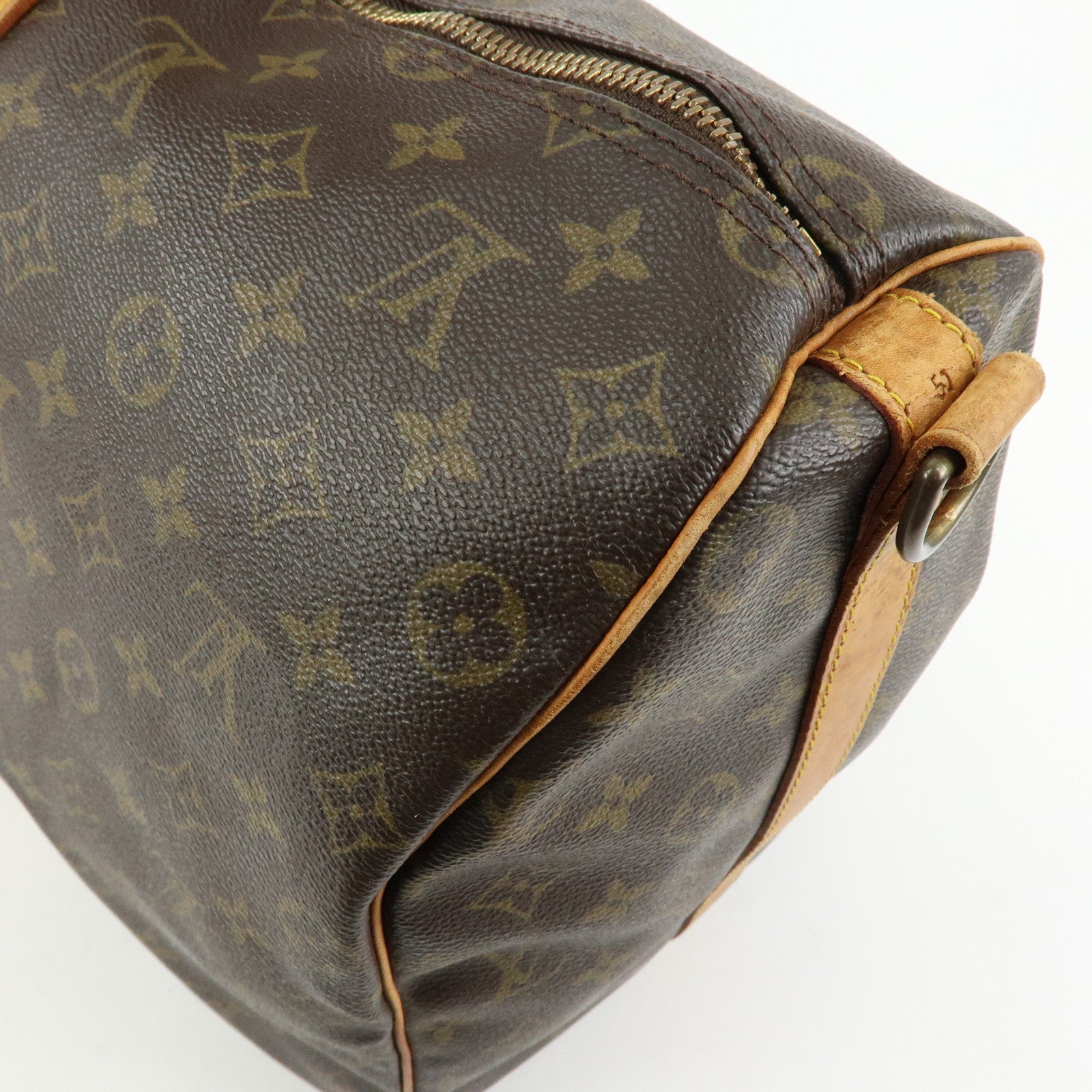 Louis Vuitton Monogram Keep All Bandouliere 50 Boston Bag M41416