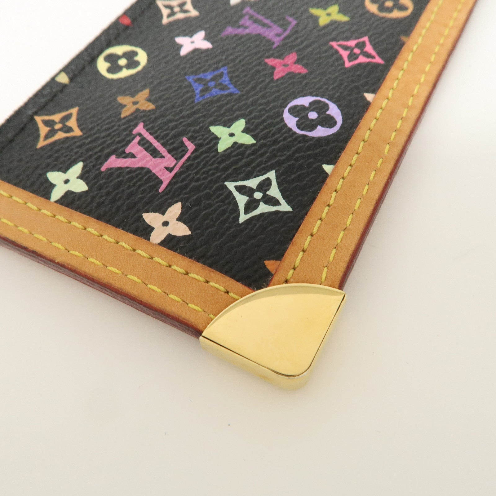 Louis Vuitton Monogram Multicolor Pochette Cles Coin Case M92654 Used