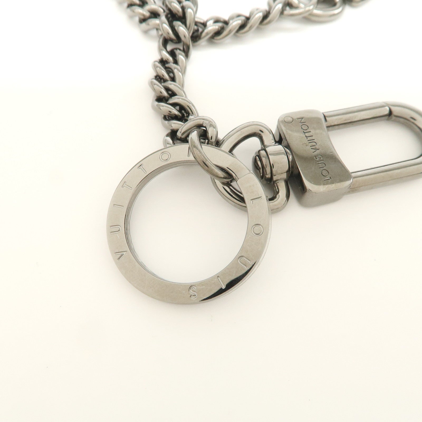 Louis Vuitton Metal Chenne Anneau Chain Silver M58035