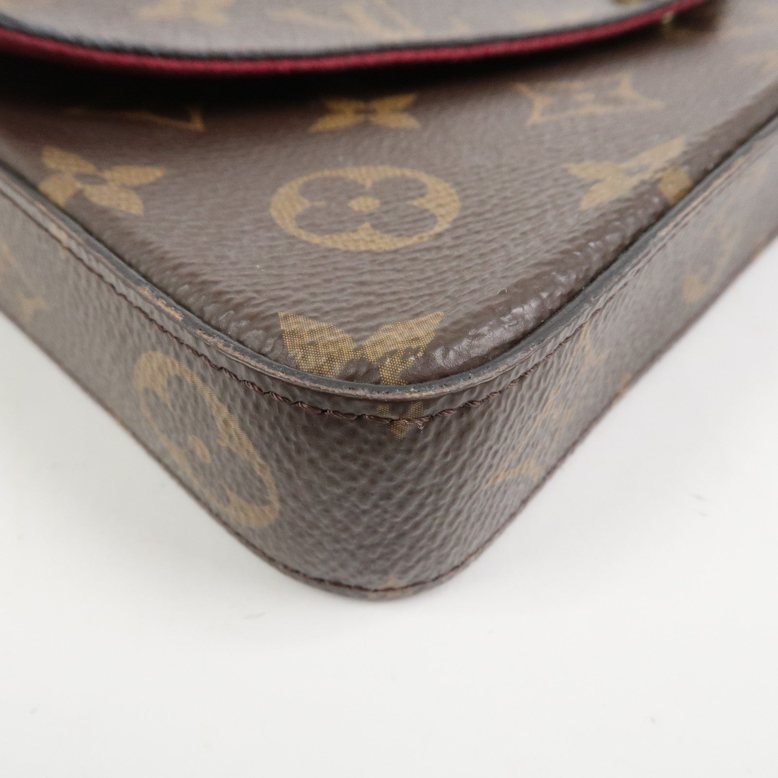 Louis Vuitton Monogram Pochette Felicie Shoulder Bag Brown M61276