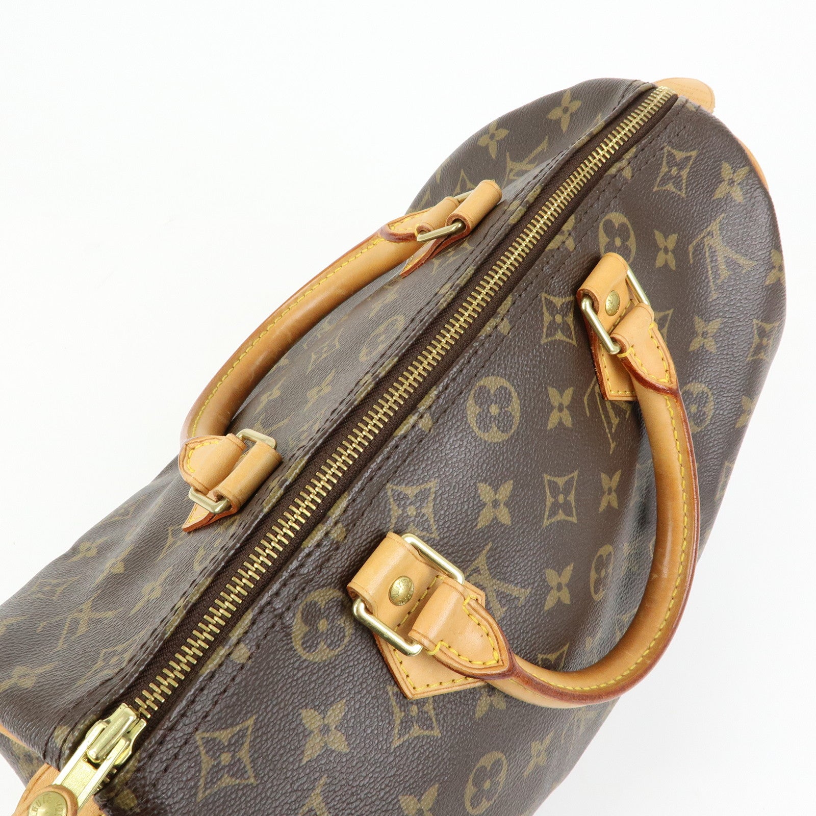 Louis Vuitton Monogram Speedy 30 Boston Bag Hand Bag Brown M41526