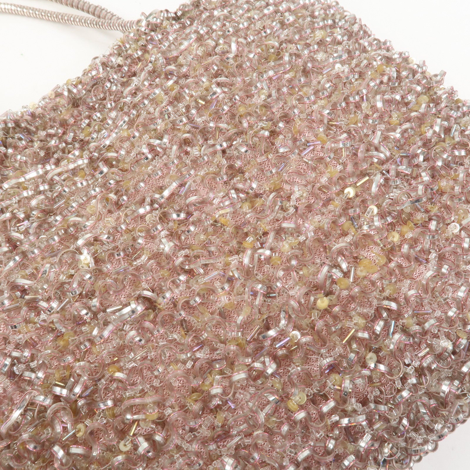 ANTEPRIMA PVC Hand Bag Tote Bag Clear Pink