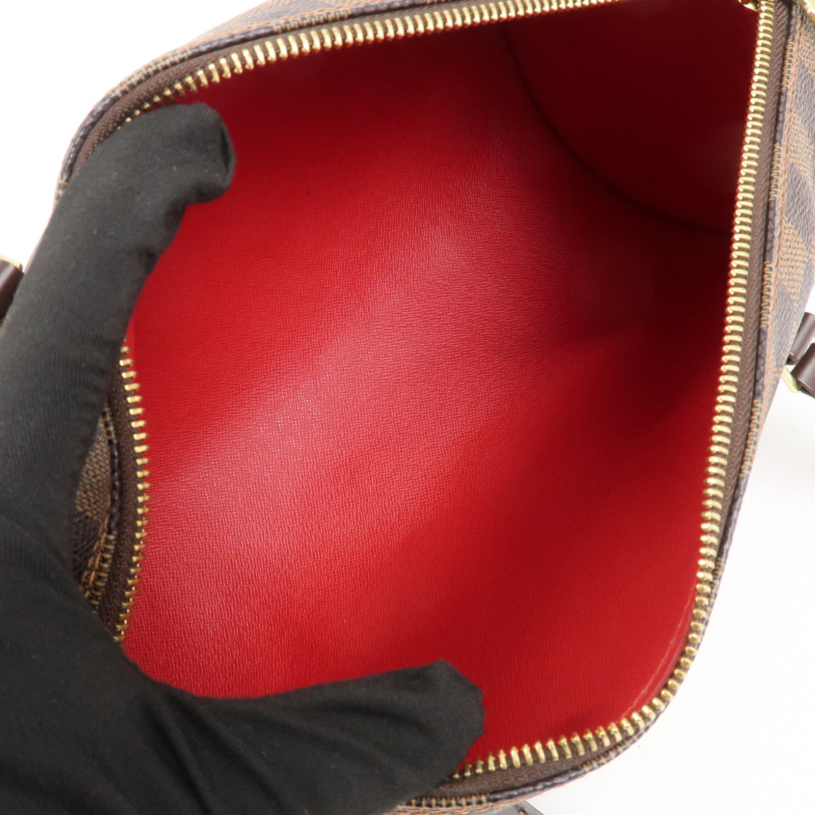 Louis Vuitton Damier Ebene Papillon 30 Hand Bag Brown N51303