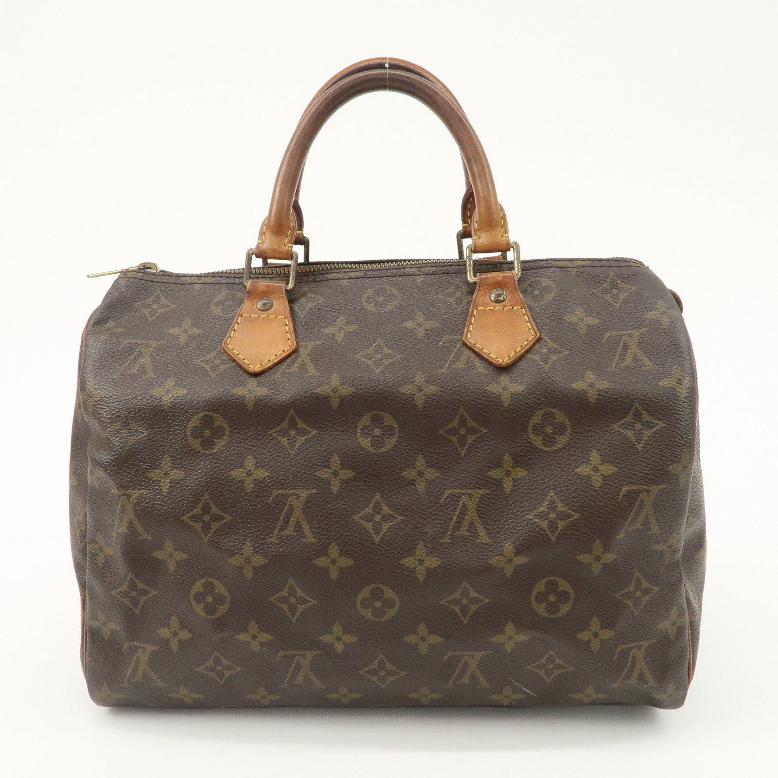 Louis Vuitton Monogram Speedy 30 Hand Bag Boston Bag M41526 Used