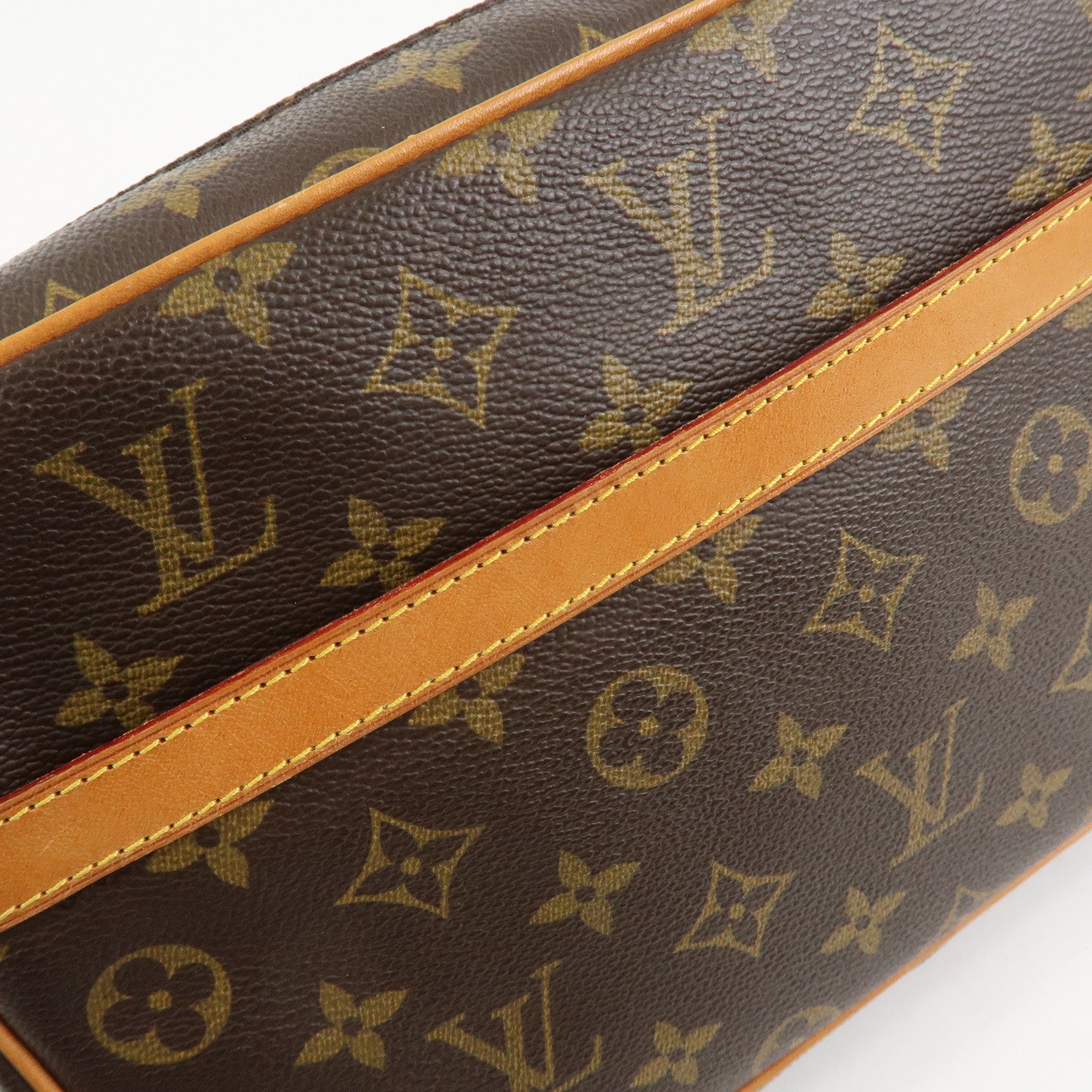 Louis Vuitton Monogram Compiegne 28 Pouch Clutch Bag M51845 Used