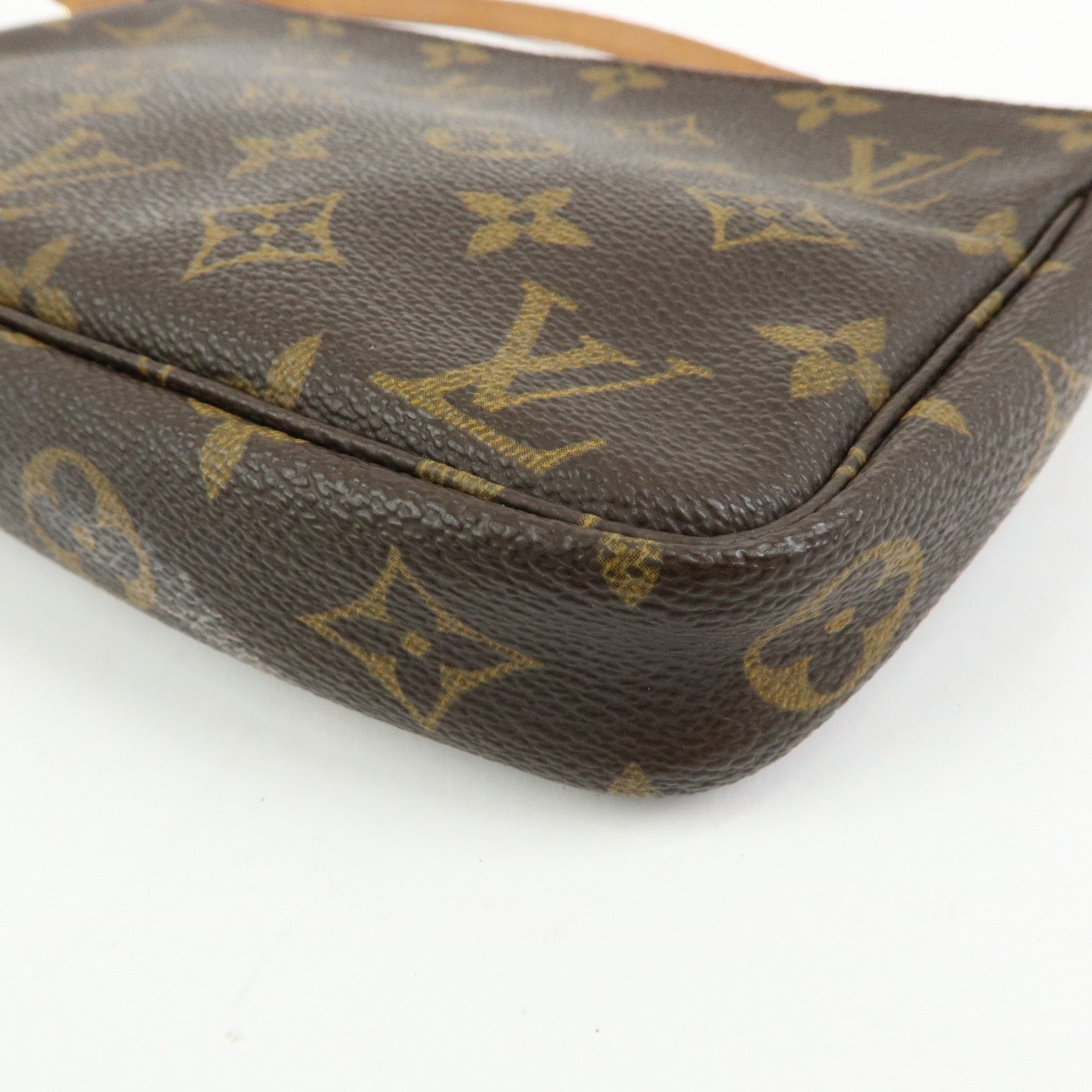 Louis Vuitton Monogram Pochette Accessoires Pouch Hand Bag M51980