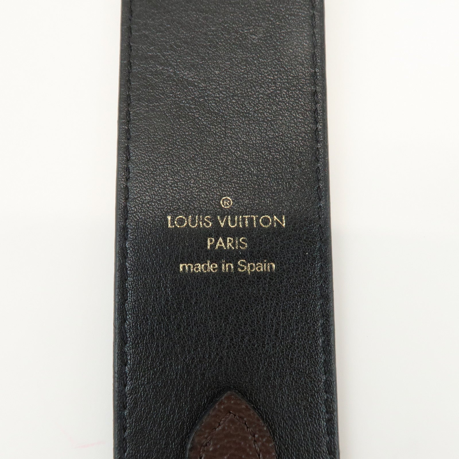 Louis Vuitton Monogram Canvas Calf Leather Shoulder Strap J02288