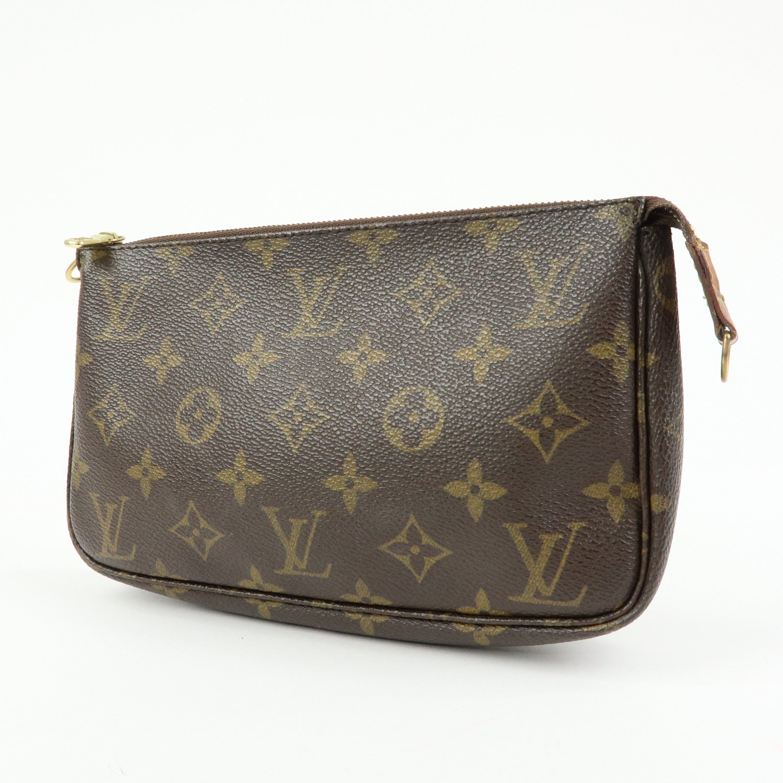 Louis Vuitton Monogram Pochette Accessoires Pouch Hand Bag M51980
