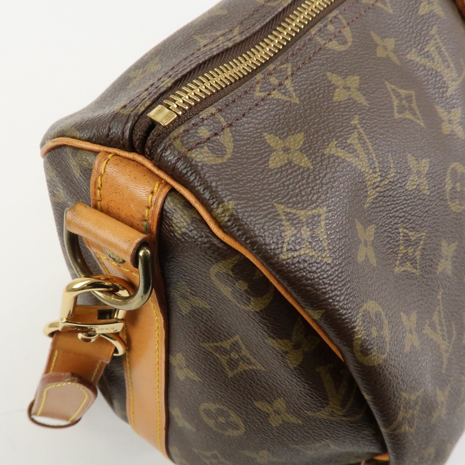 Louis Vuitton Monogram Keep All 50 Bandouliere Boston Bag M41416