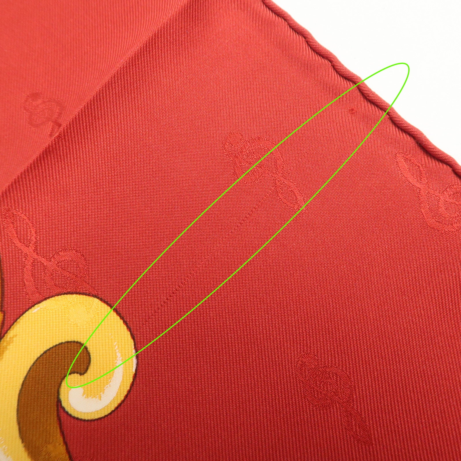 HERMES Carre 90 Silk 100% ORGAUPHONE ETAUTRES MECANIQUES Scarf Red