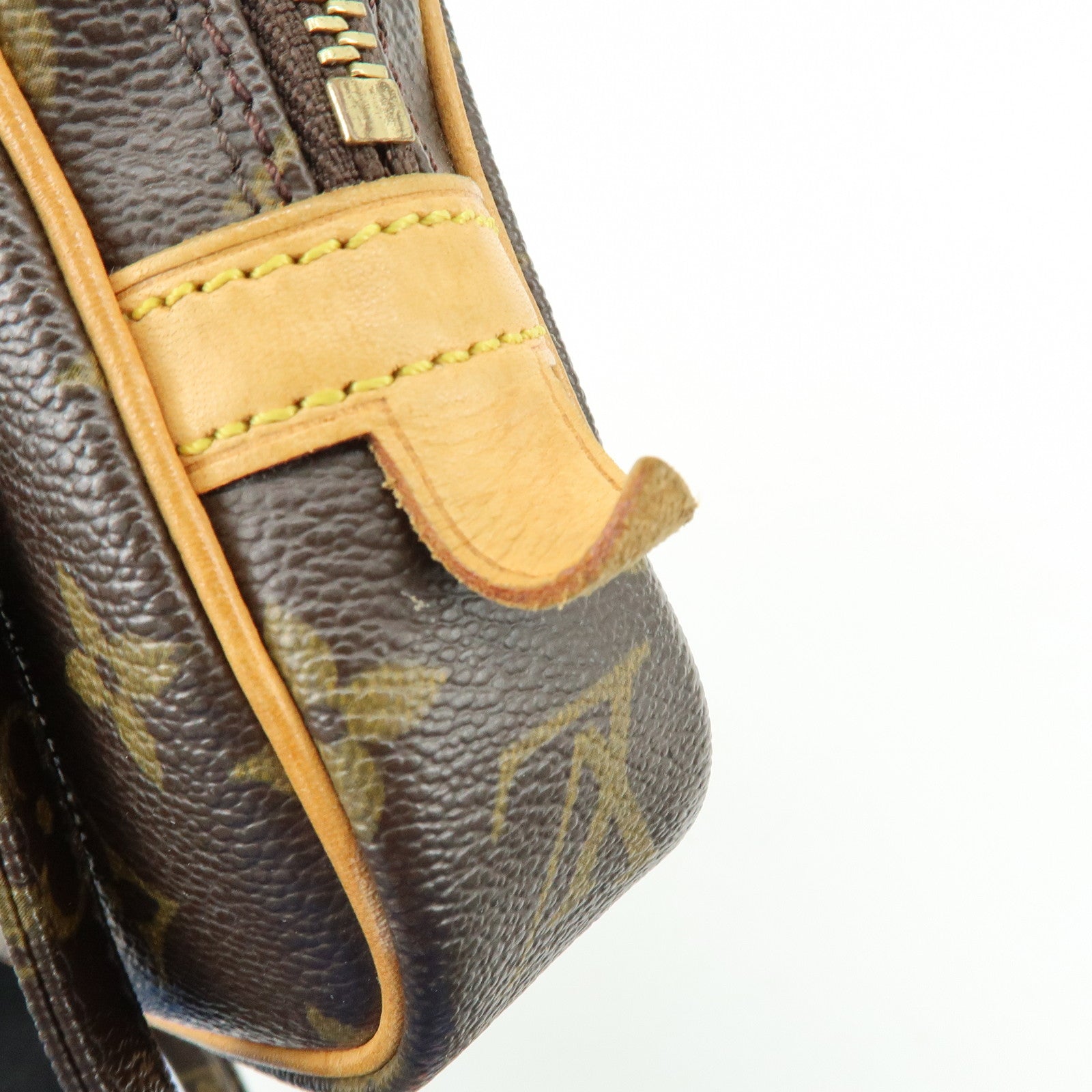 Louis Vuitton Monogram Pochette Marly Bandouliere Bag Brown M51828