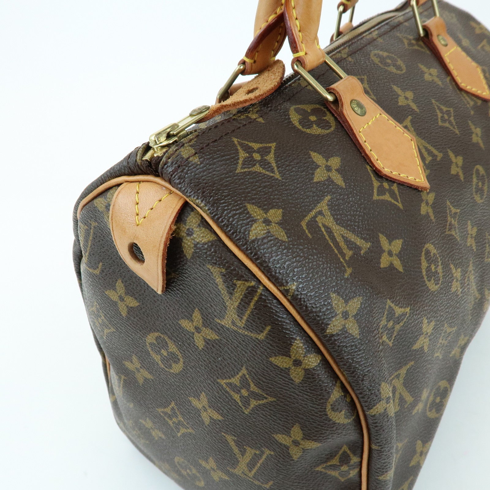 Louis Vuitton Monogram Speedy 30 Boston Bag Hand Bag Brown M41526