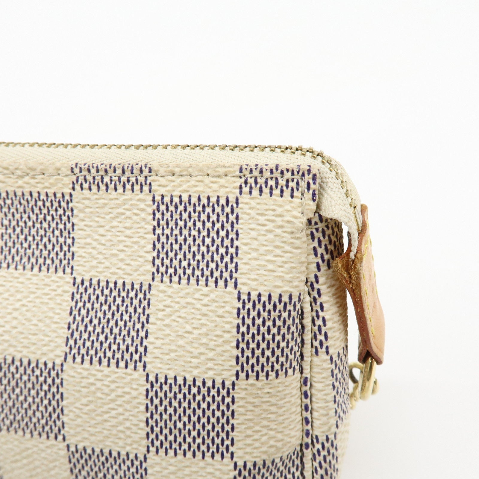Louis Vuitton Damier Azur Mini Pochette Accesoire Pouch N58010