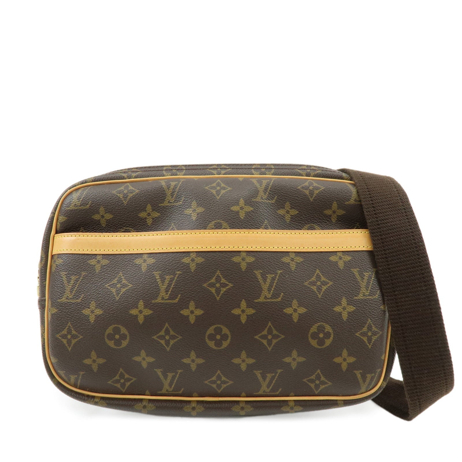 Louis Vuitton Monogram Reporter PM Shoulder Crossbody Bag M45254