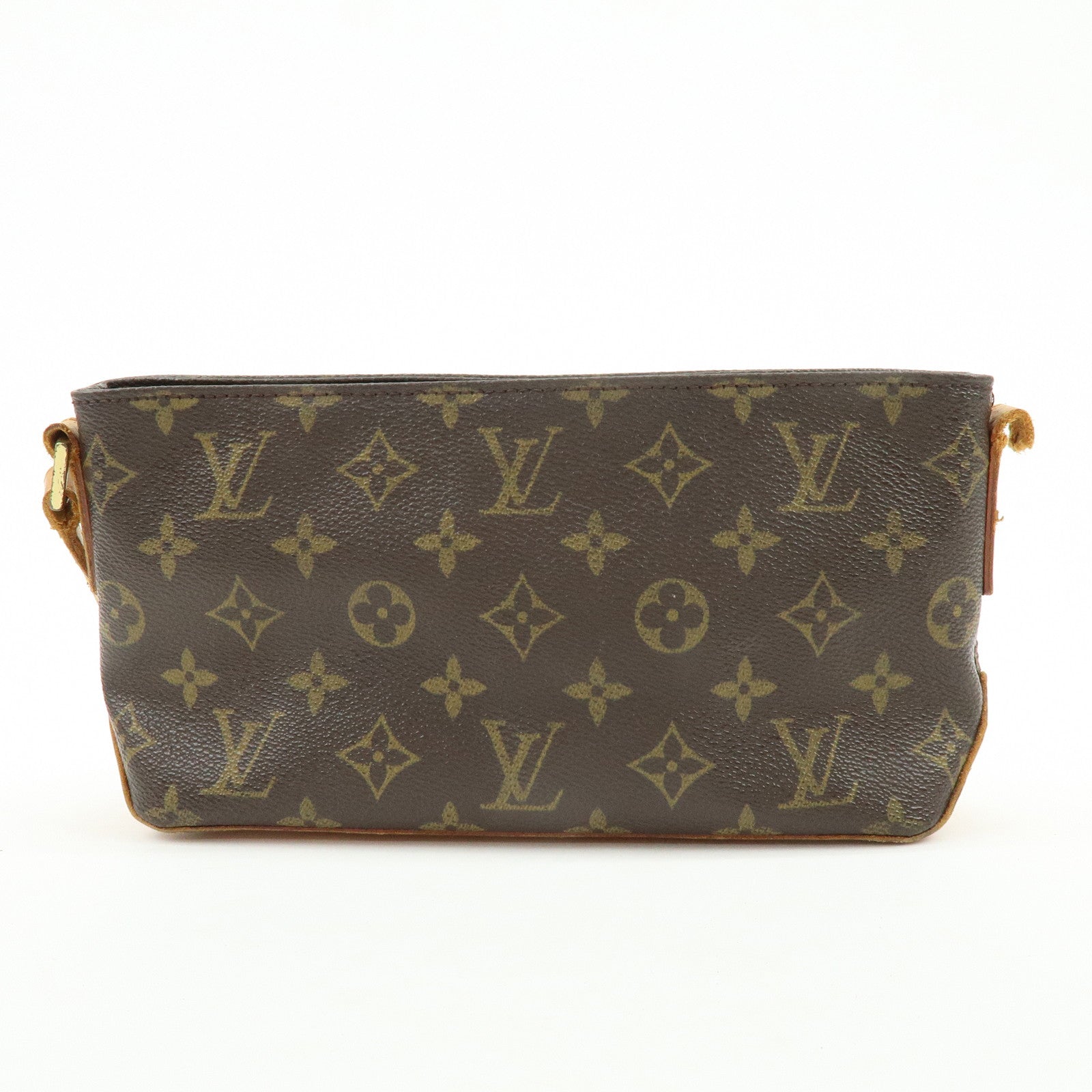 Louis Vuitton Monogram Trotteur Canvas Shoulder Bag Brown M51240