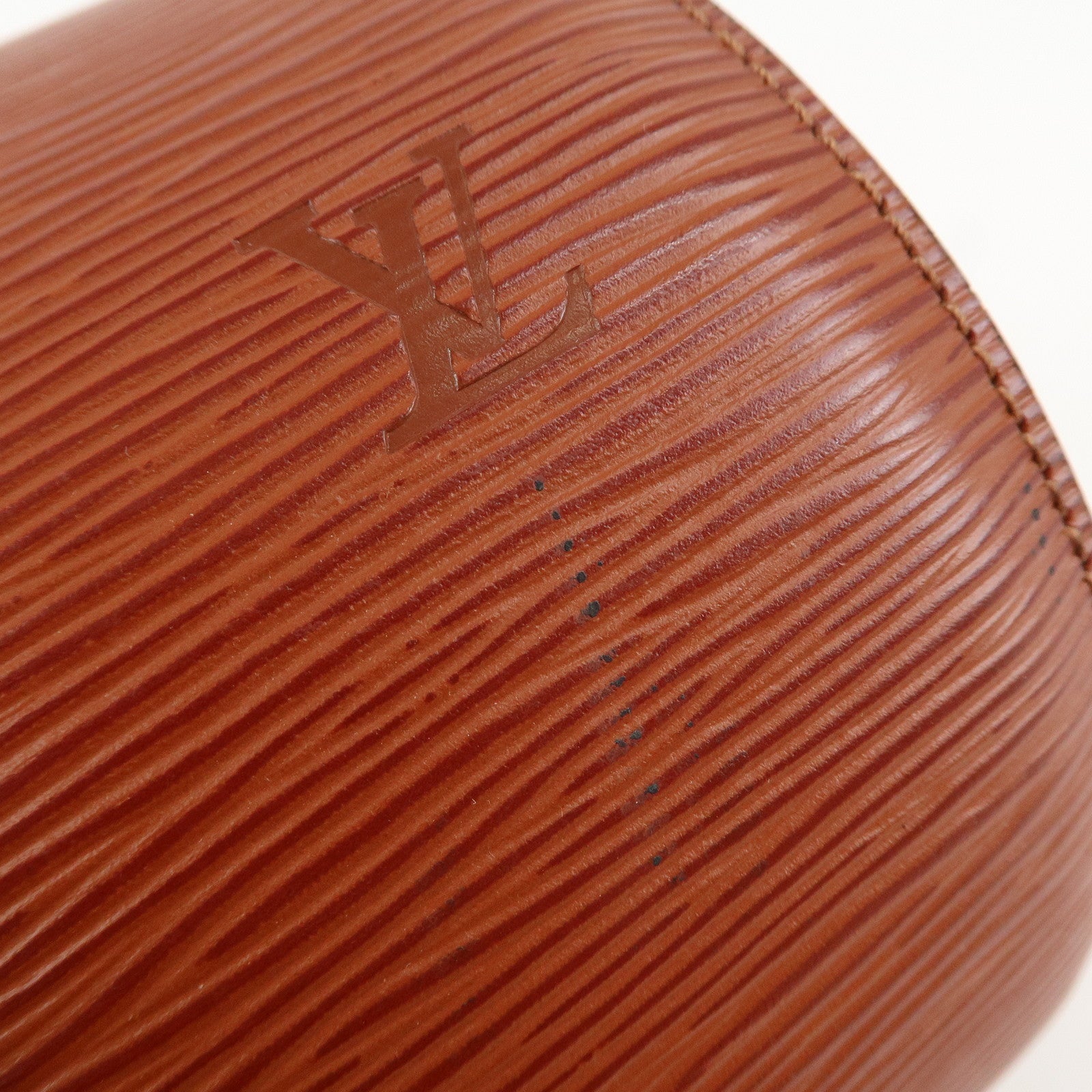 Louis Vuitton Epi Soufflot Shoulder Bag Kenya Brown M52223 Used