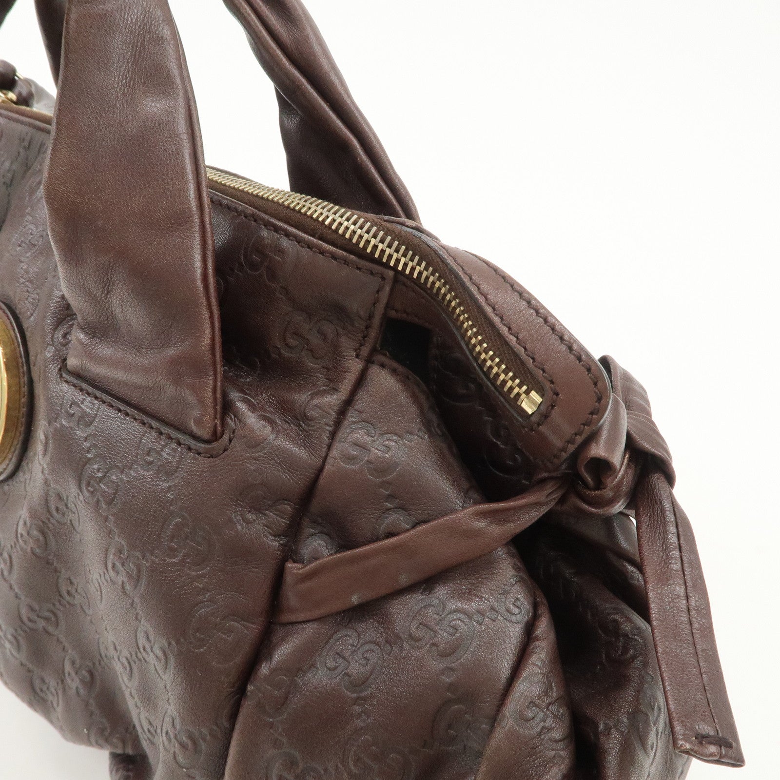 GUCCI Hysteria Guccissima Leather Hand Bag Shoulder Bag 197020