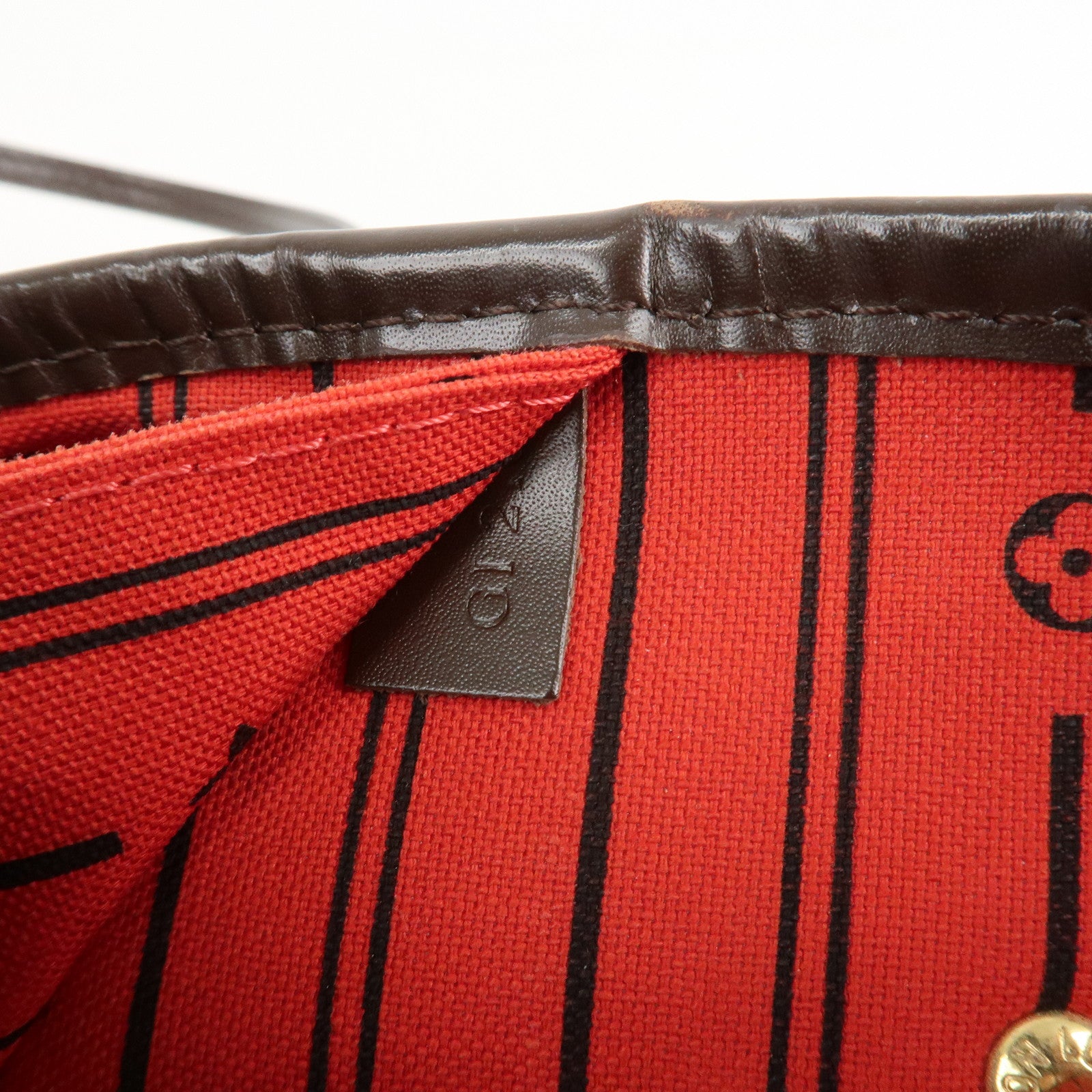 Louis Vuitton Damier Ebene Canvas Neverfull MM Tote Bag N51105