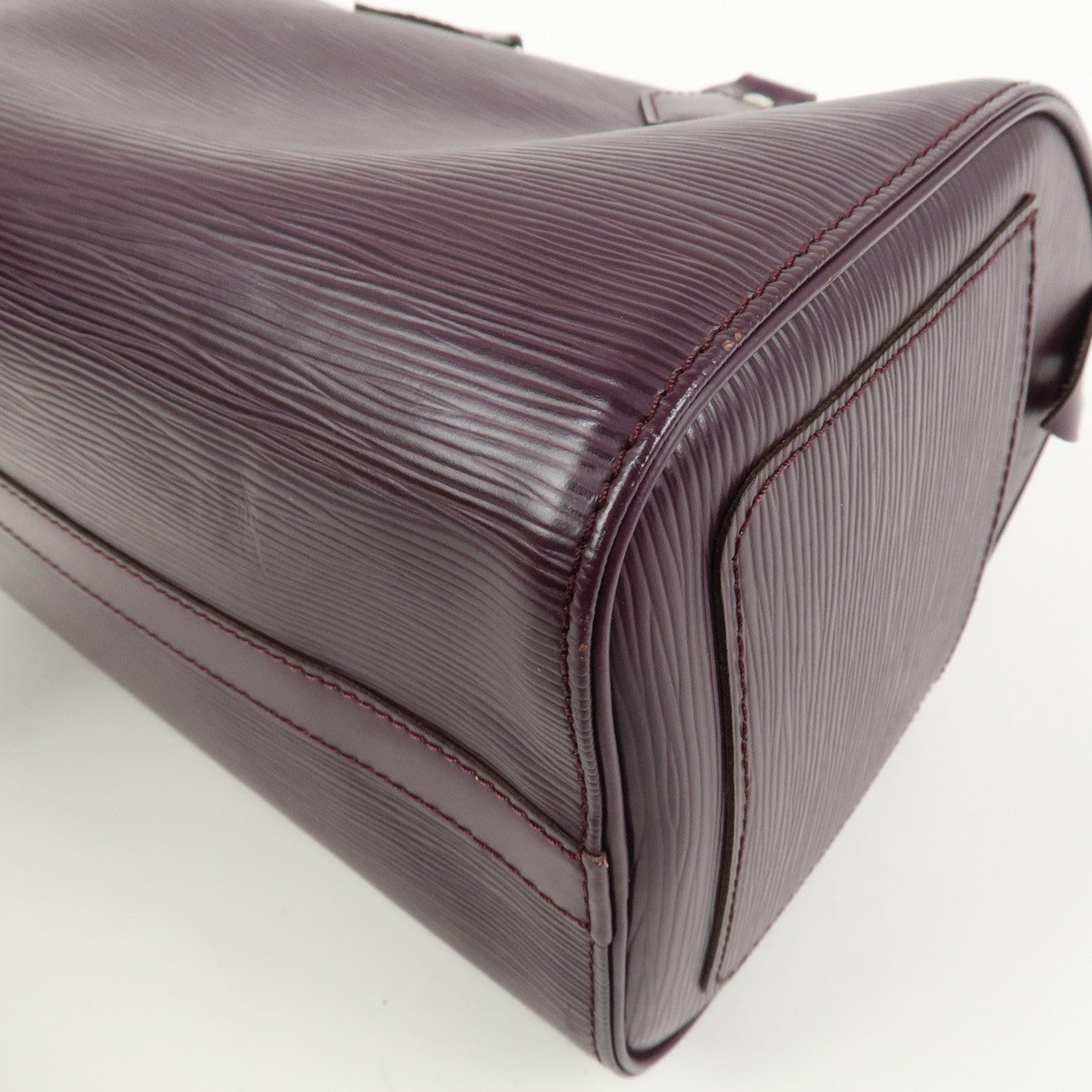 Louis Vuitton Epi Leather Speedy 30 Boston Bag Cassis M5923K