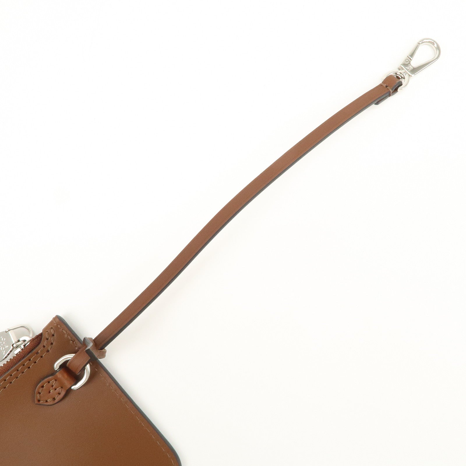 Louis Vuitton Mahina Leather Pouch for Hina PM Brown Used