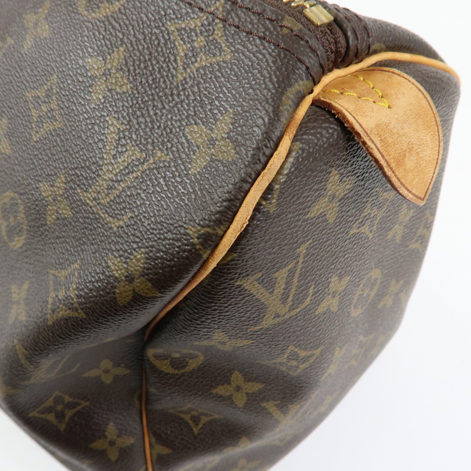 Louis Vuitton Monogram Keep All 45 Boston Bag Brown M41428
