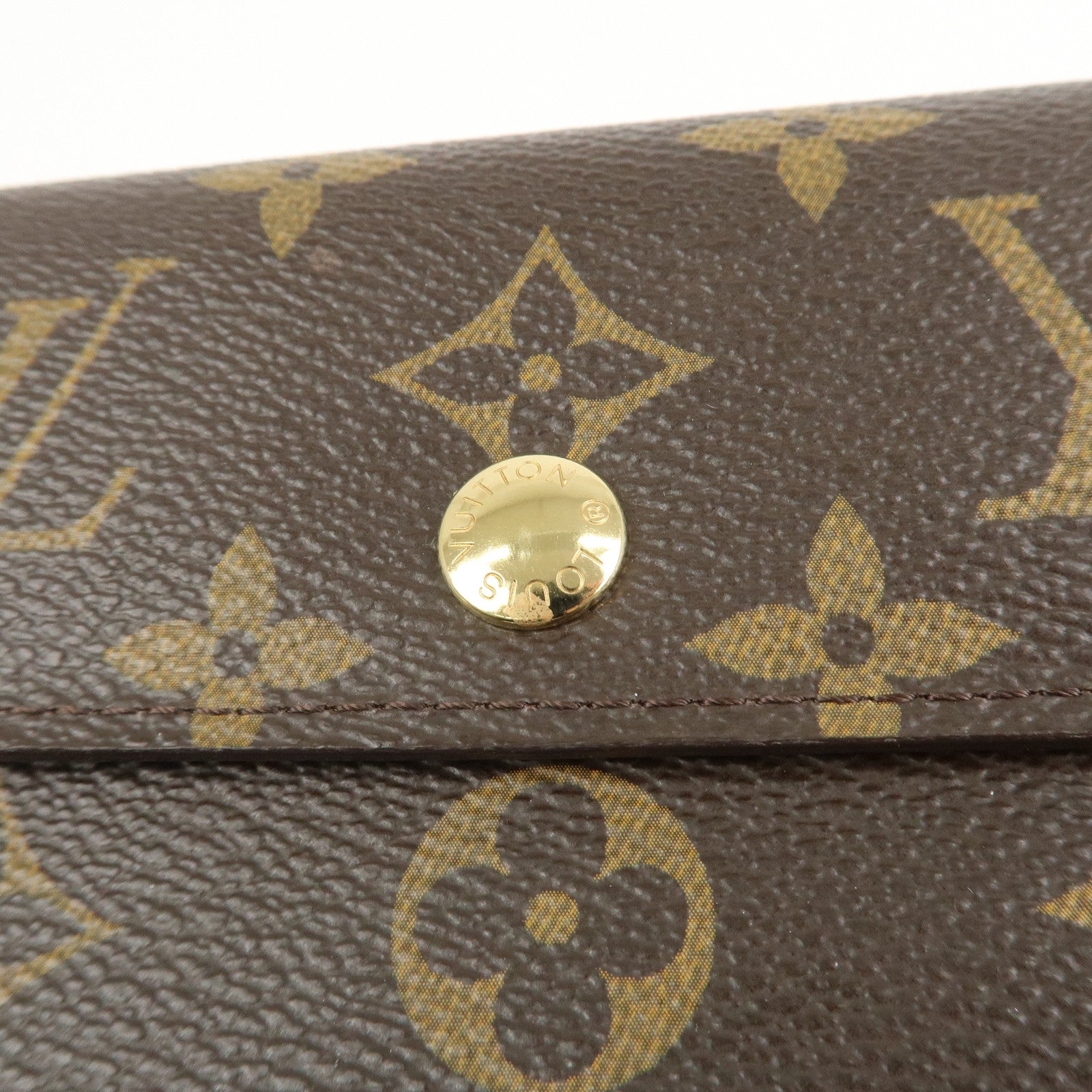 Louis Vuitton Monogram Portefeuille Alexandra Wallet Brown M60047