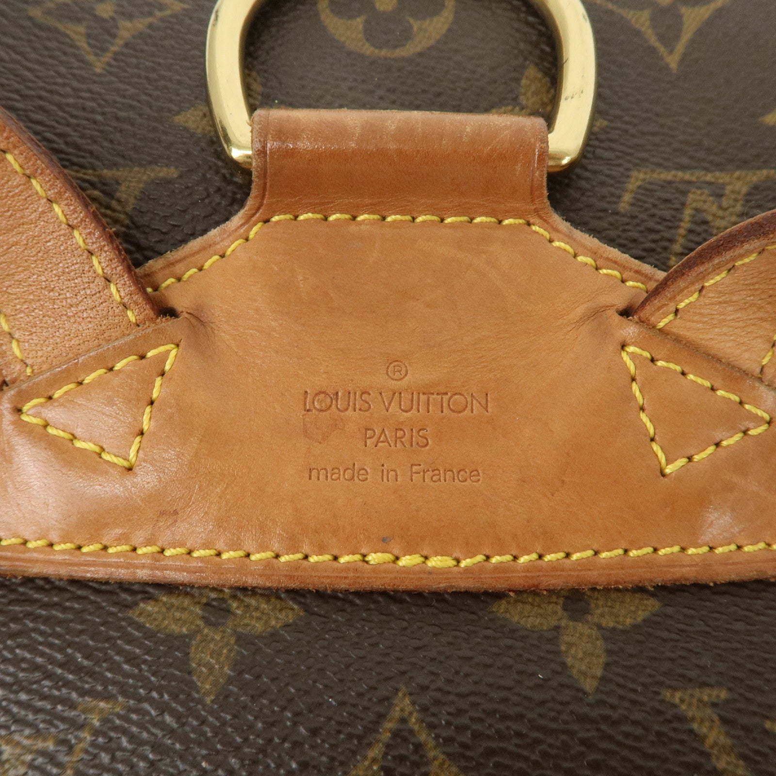 Louis Vuitton Monogram Montsouris MM Backpack Brown M51136