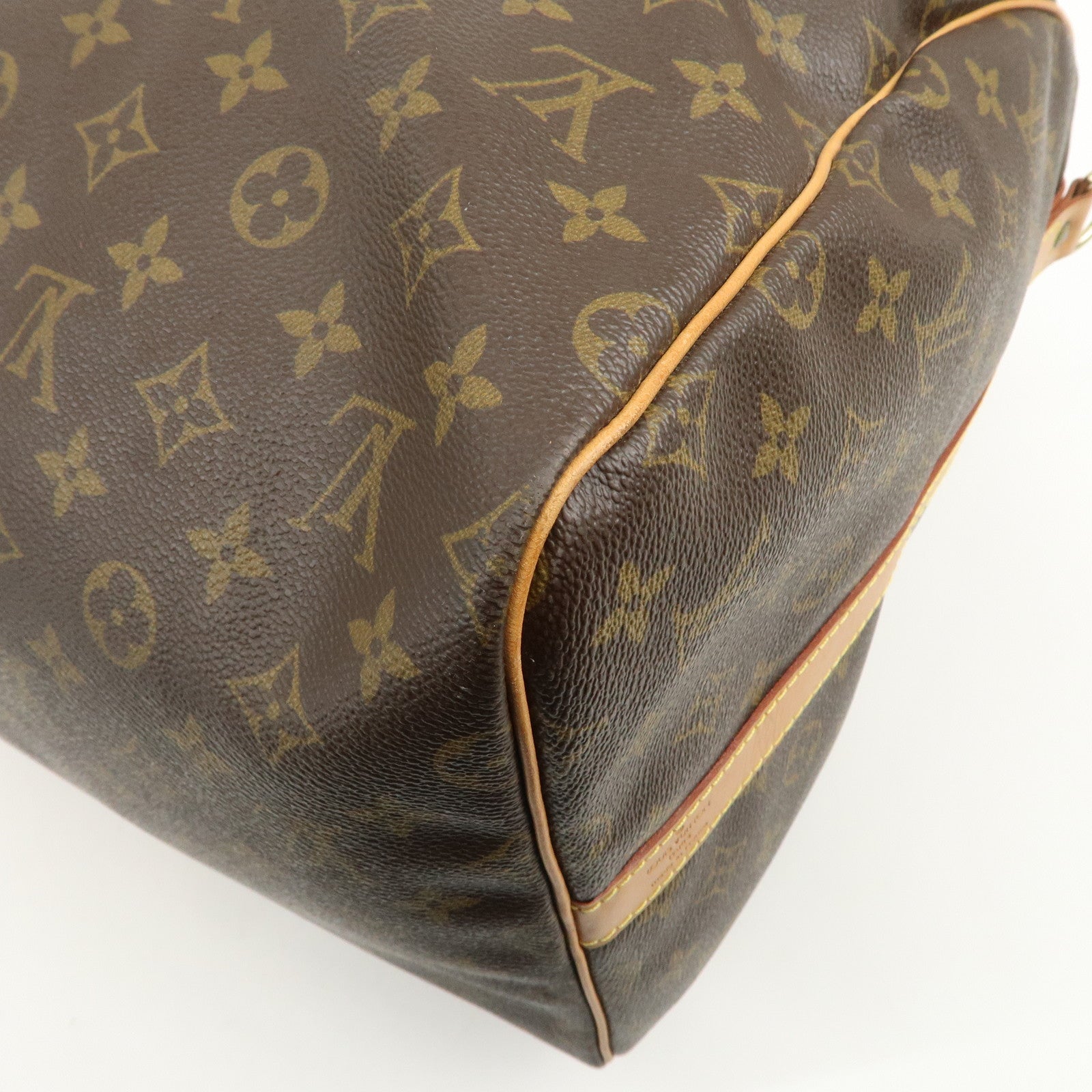 Louis Vuitton Monogram Keep All Bandouliere 55 Boston Bag M41414