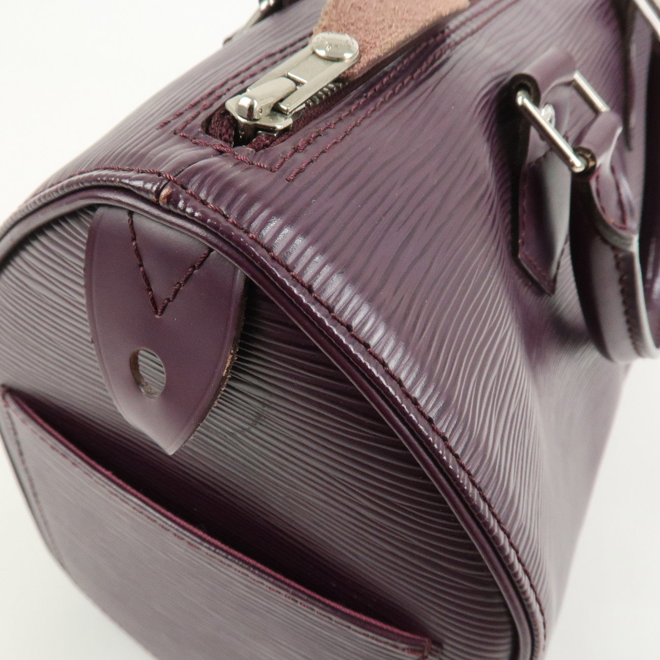 Louis Vuitton Epi Leather Speedy 30 Boston Bag Cassis M5923K