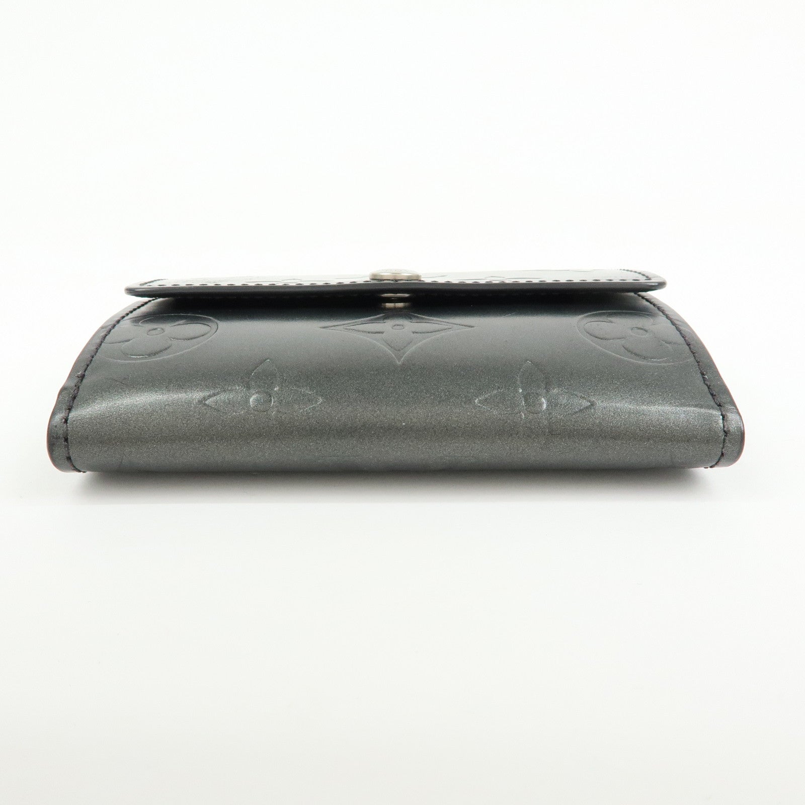 Louis Vuitton Monogram Matte Vernis Ludlow Coin Case Noir M65122