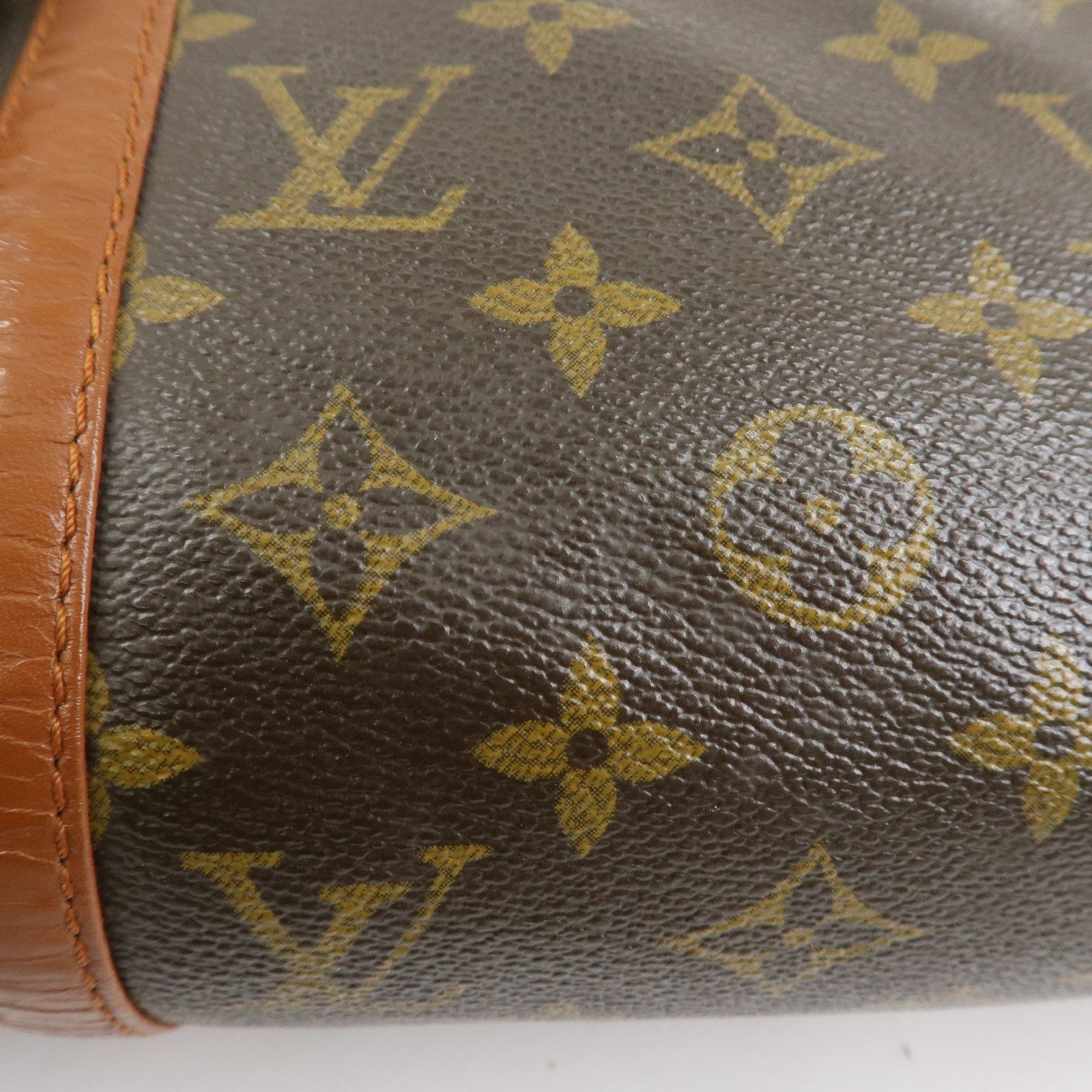 Louis Vuitton Monogram Papillon 30 Hand Bag Brown Old Style M51365