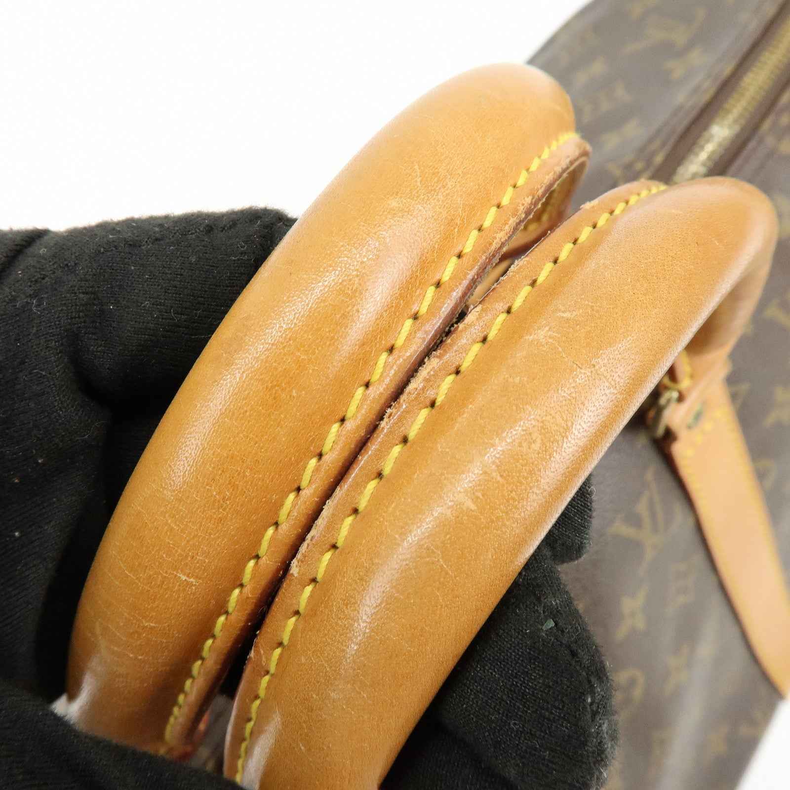 Louis Vuitton Monogram Keep All 50 Boston Bag Brown M41426