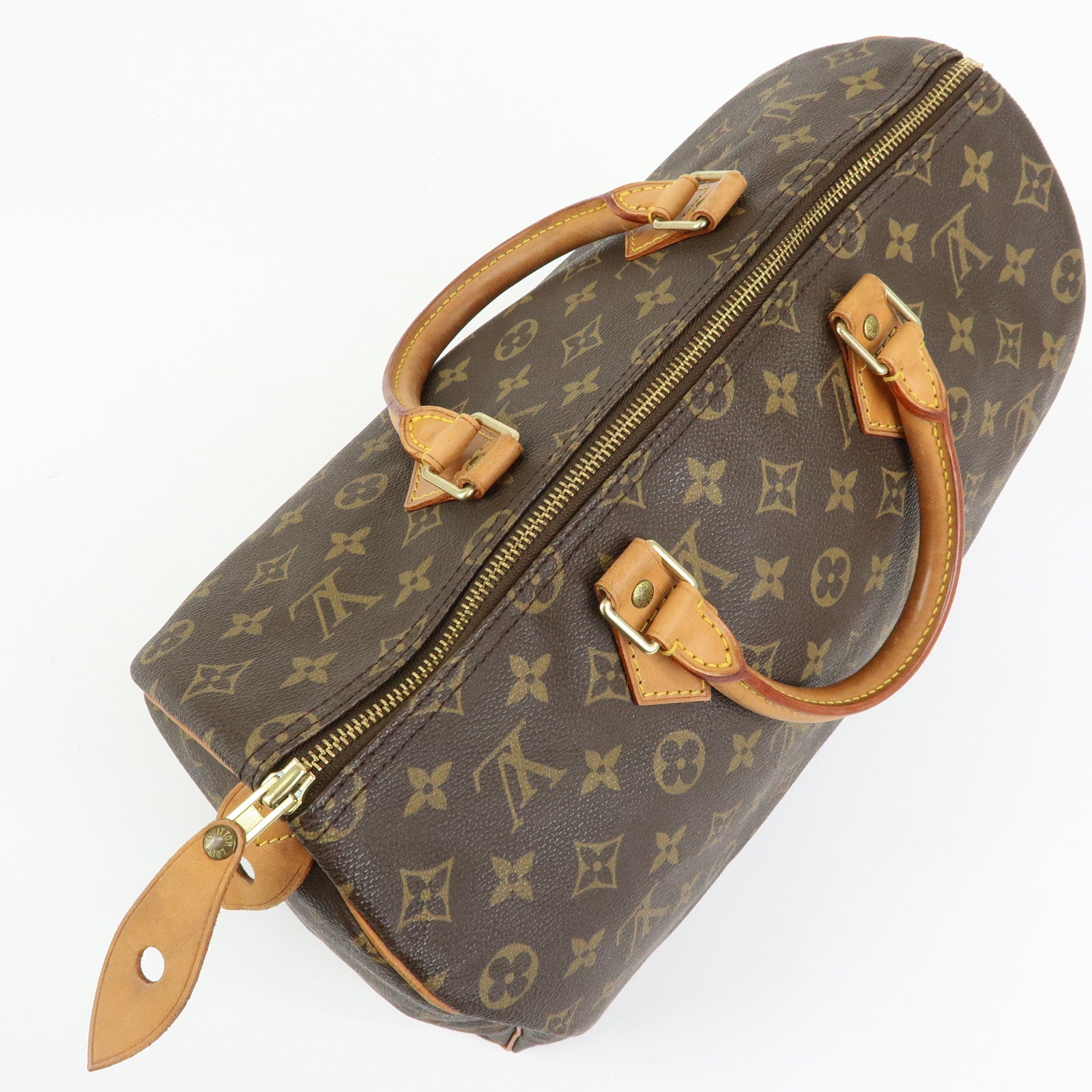 Louis Vuitton Monogram Speedy 35 Boston Bag Hand Bag M41524