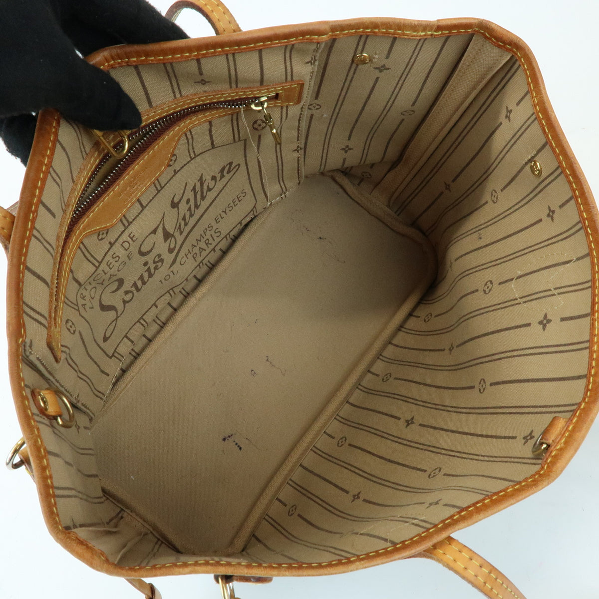 Louis Vuitton Monogram Neverfull PM Tote Bag Hand Bag M40155