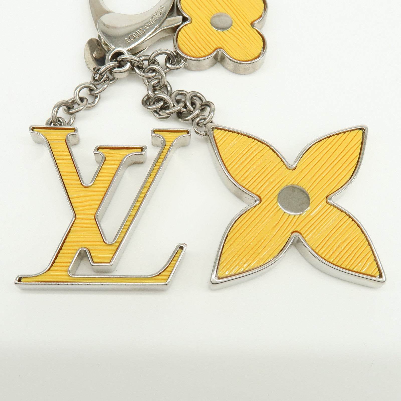 Louis Vuitton Bijou Sac Fleur de Epi Bag Charm Key Chain M66887