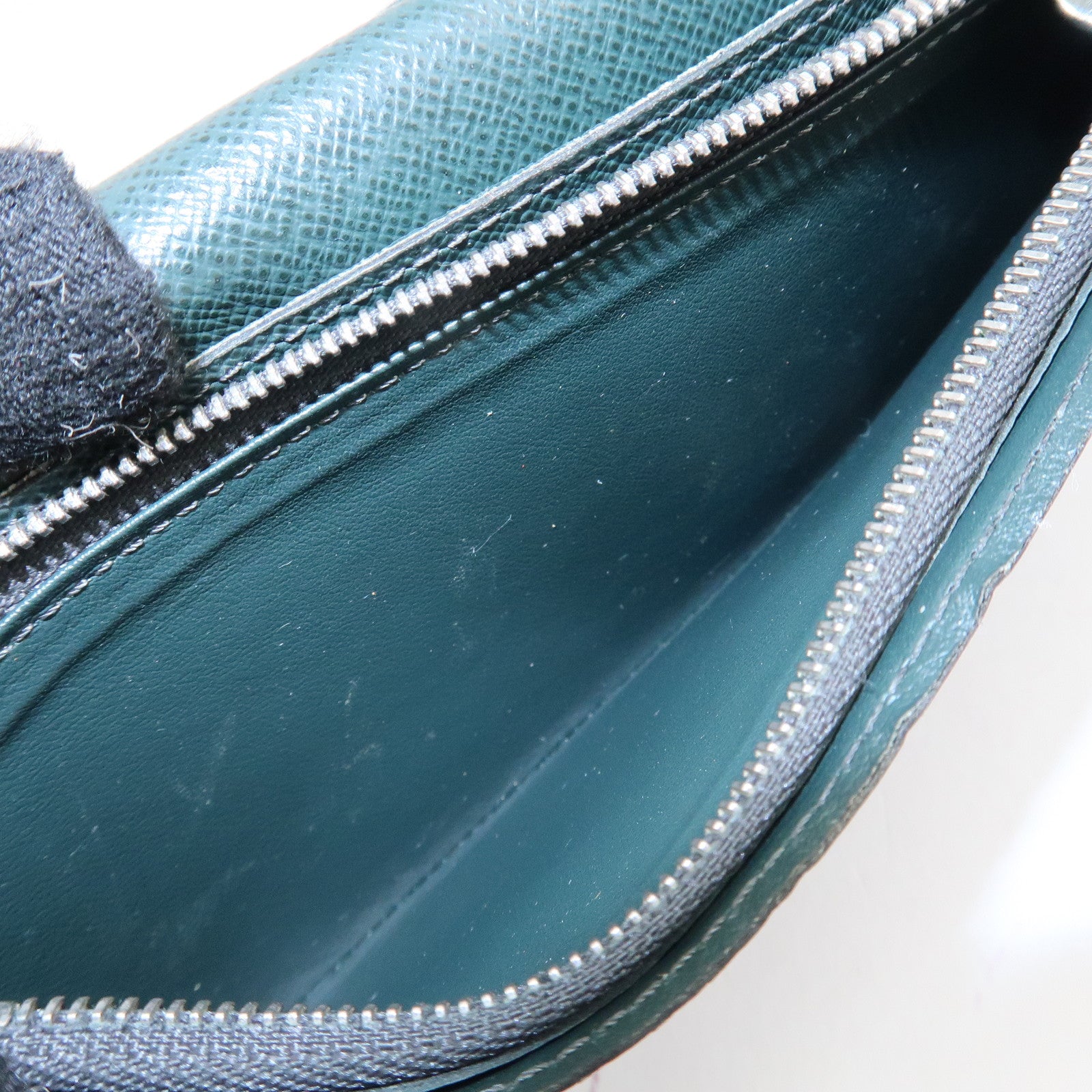 Louis Vuitton Epi Leather Long Wallet Dark Green Used